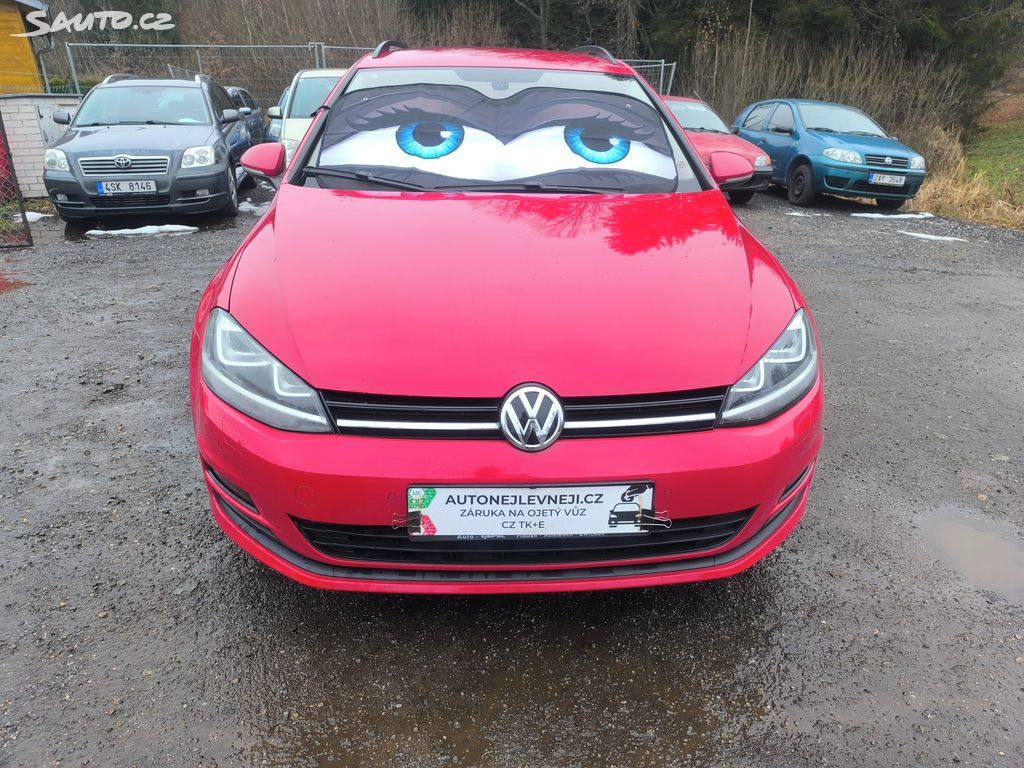 Volkswagen Golf, 2.0TDI4X4,VÝBAVA,KRÁSNÝ,SERVIS