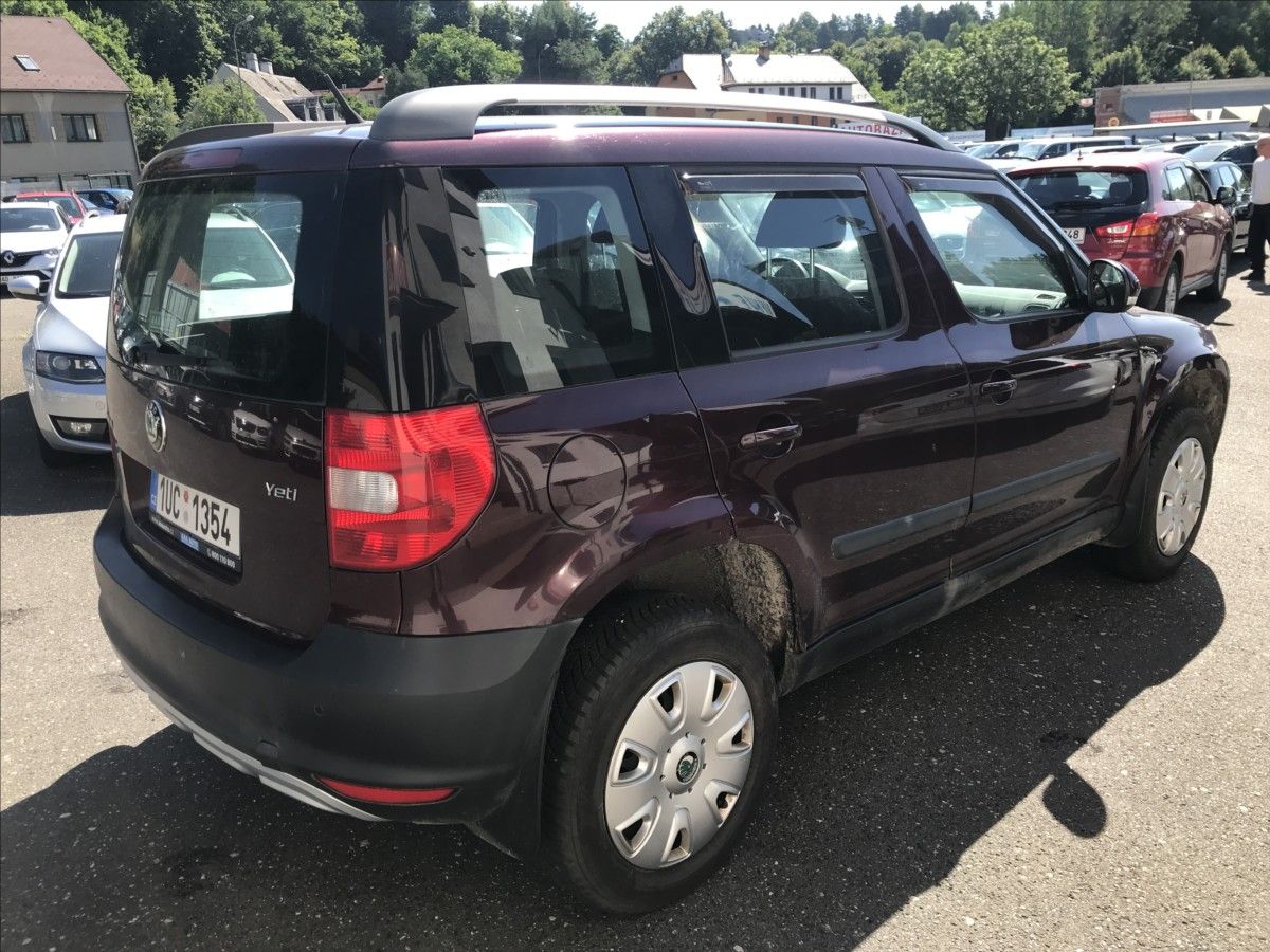 Škoda Yeti, 2,0 TDi 4x4 81kW - fotka 4