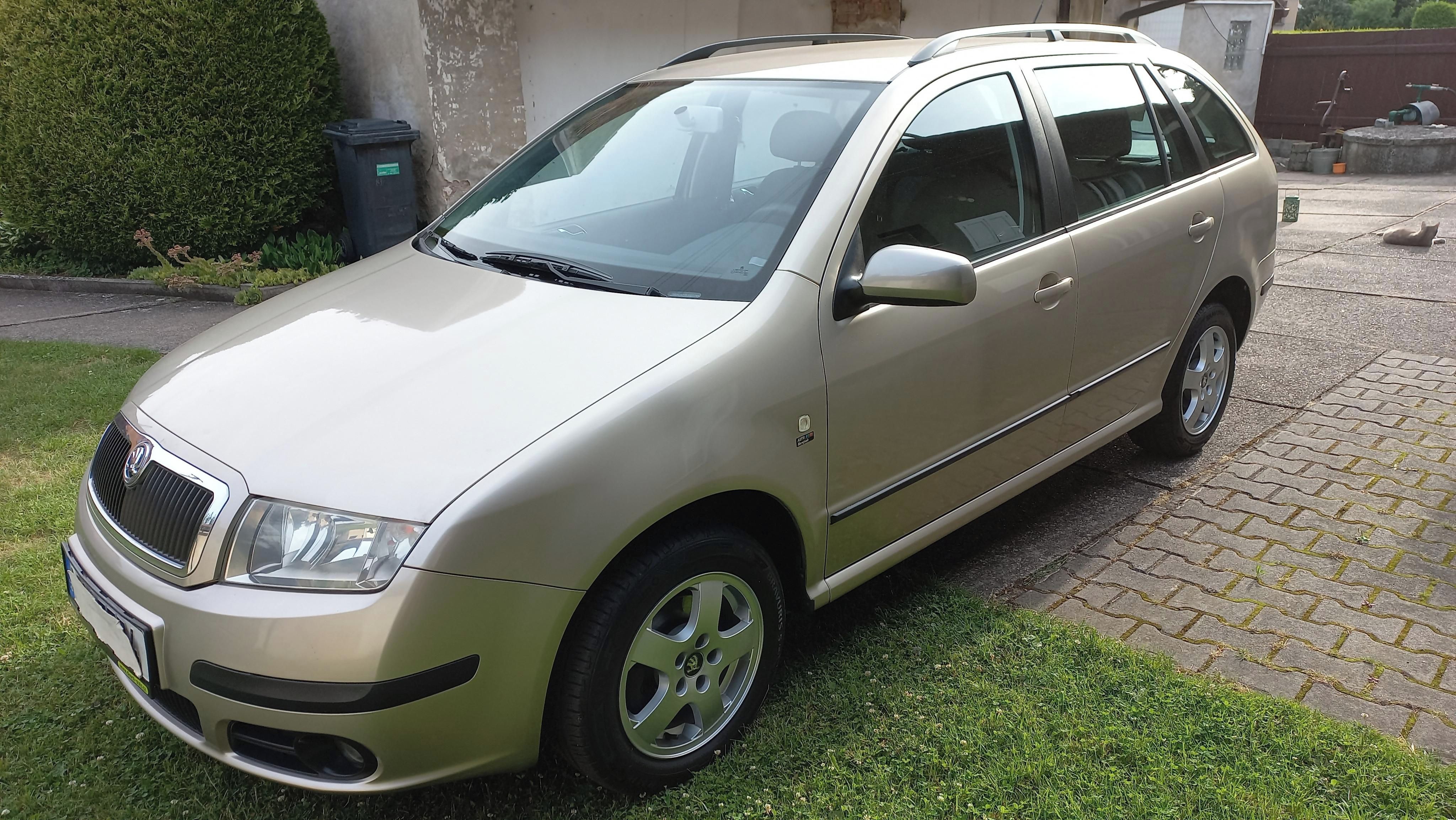 Škoda Fabia, 1,4 16v. 55kw. Zachovalý stav.