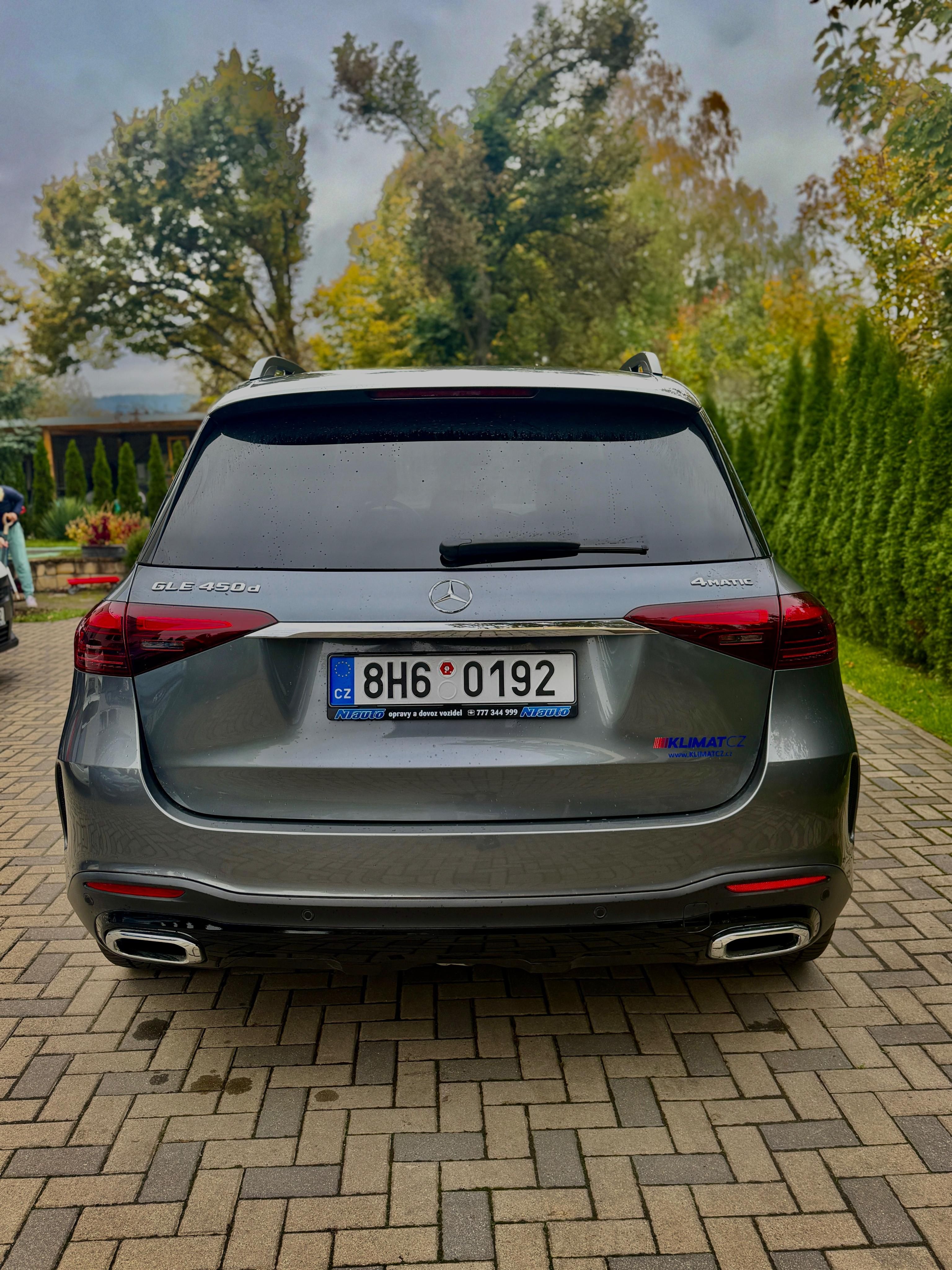 Mercedes-Benz GLE, 450D*vzduch*ABC*BURM*kůže*AHK - fotka 6