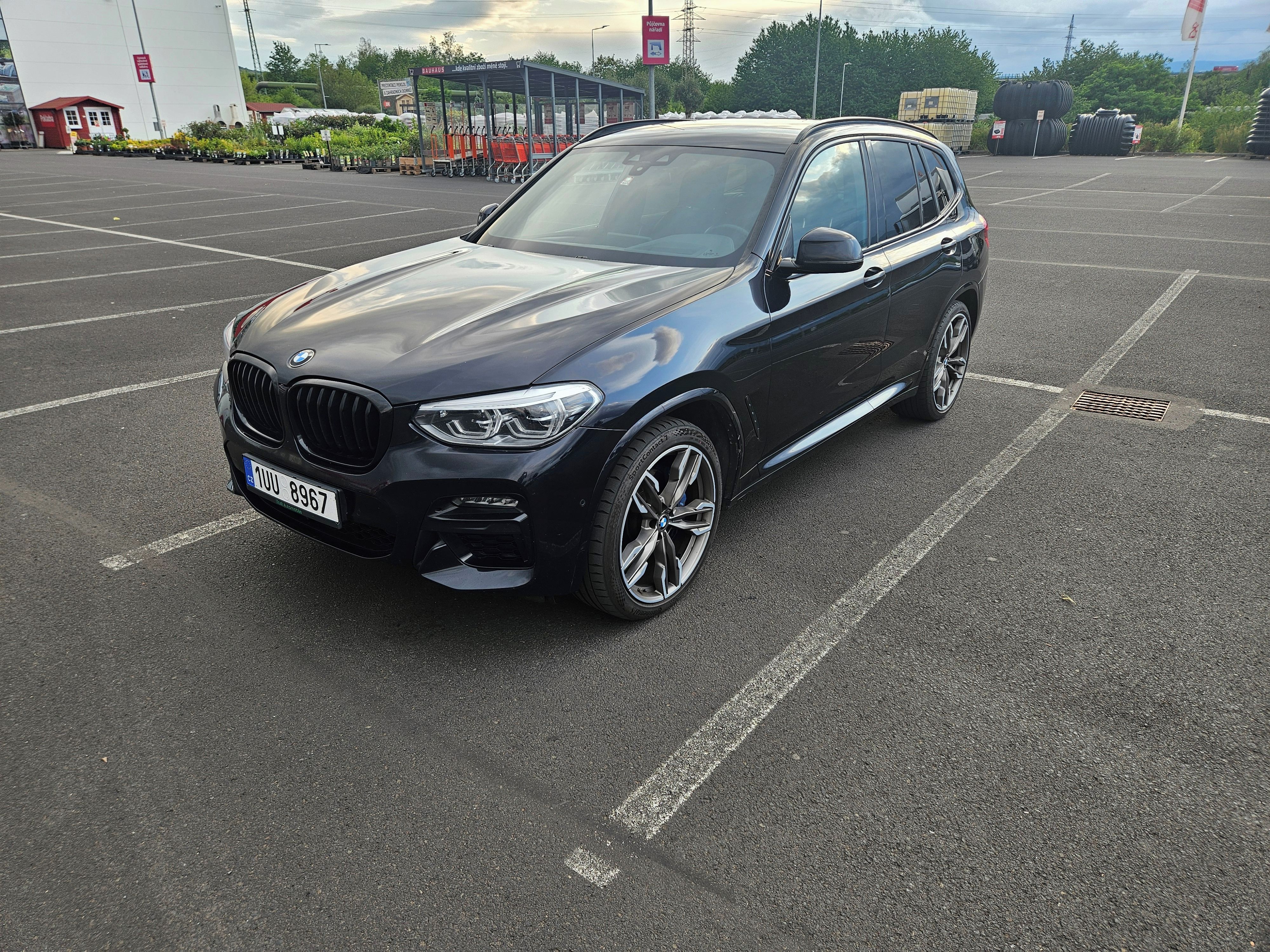 BMW X3, M40D 250kW nehavarované