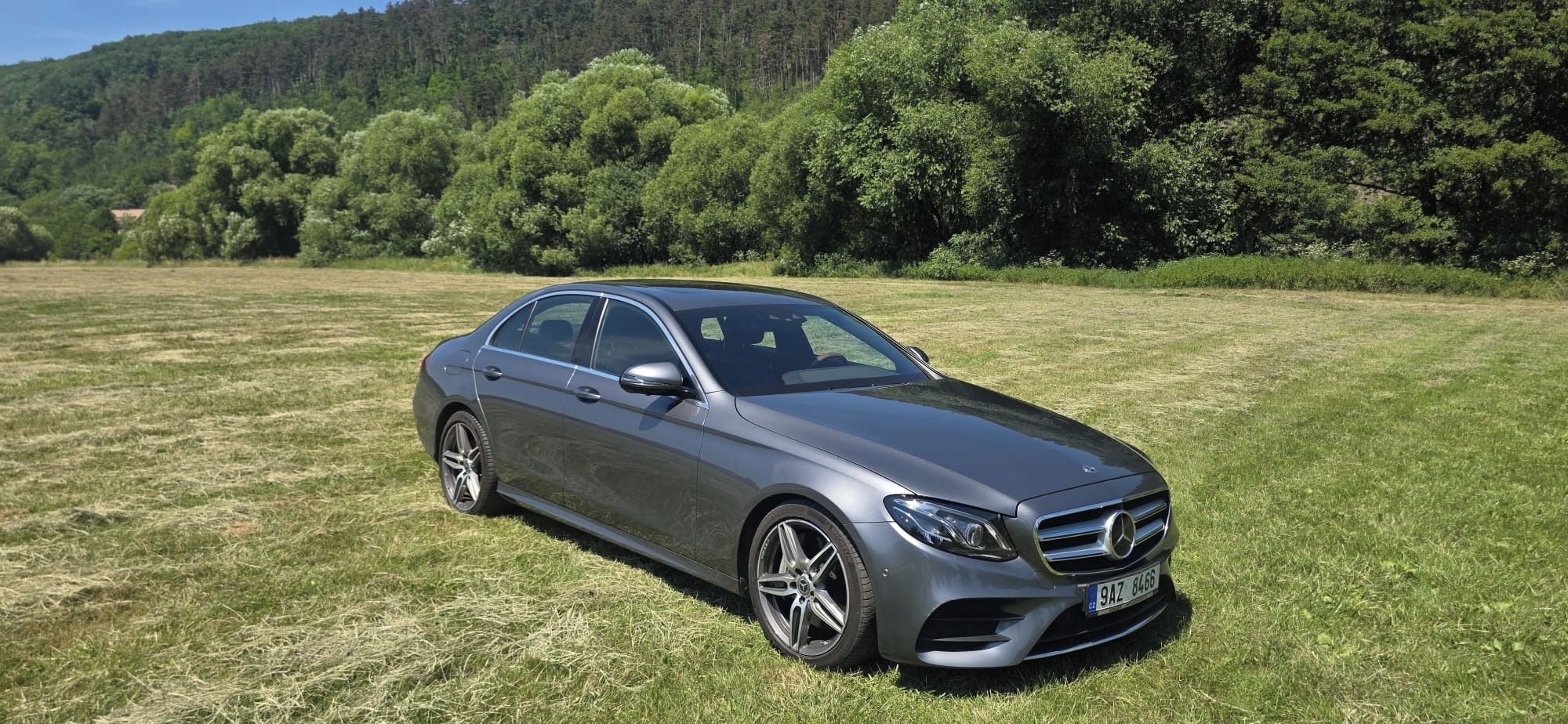 Mercedes-Benz Třídy E, E350d, masáže, vzduch, kůže