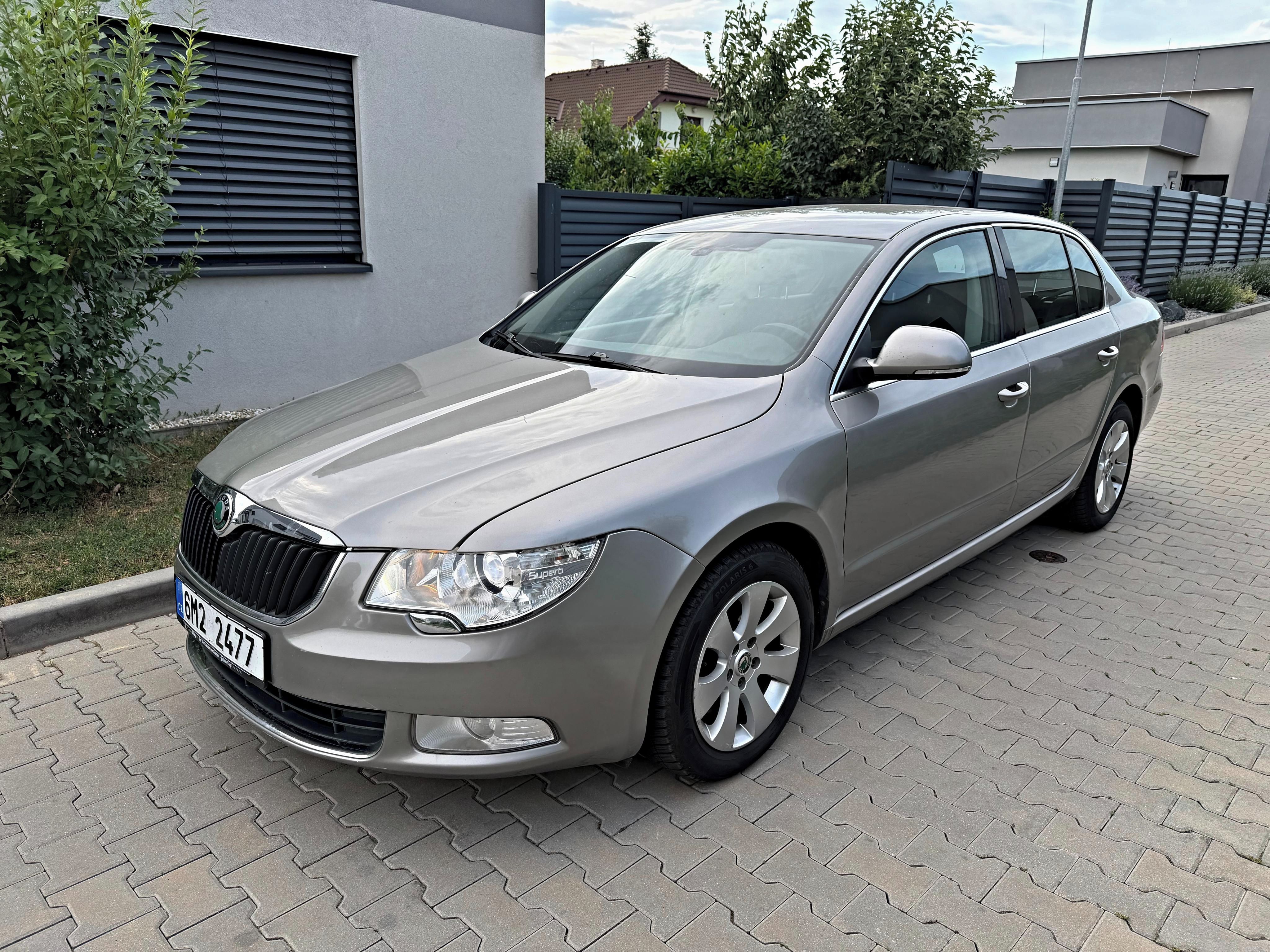 Škoda Superb, 2.0TDI DSG 125KW, nová STK