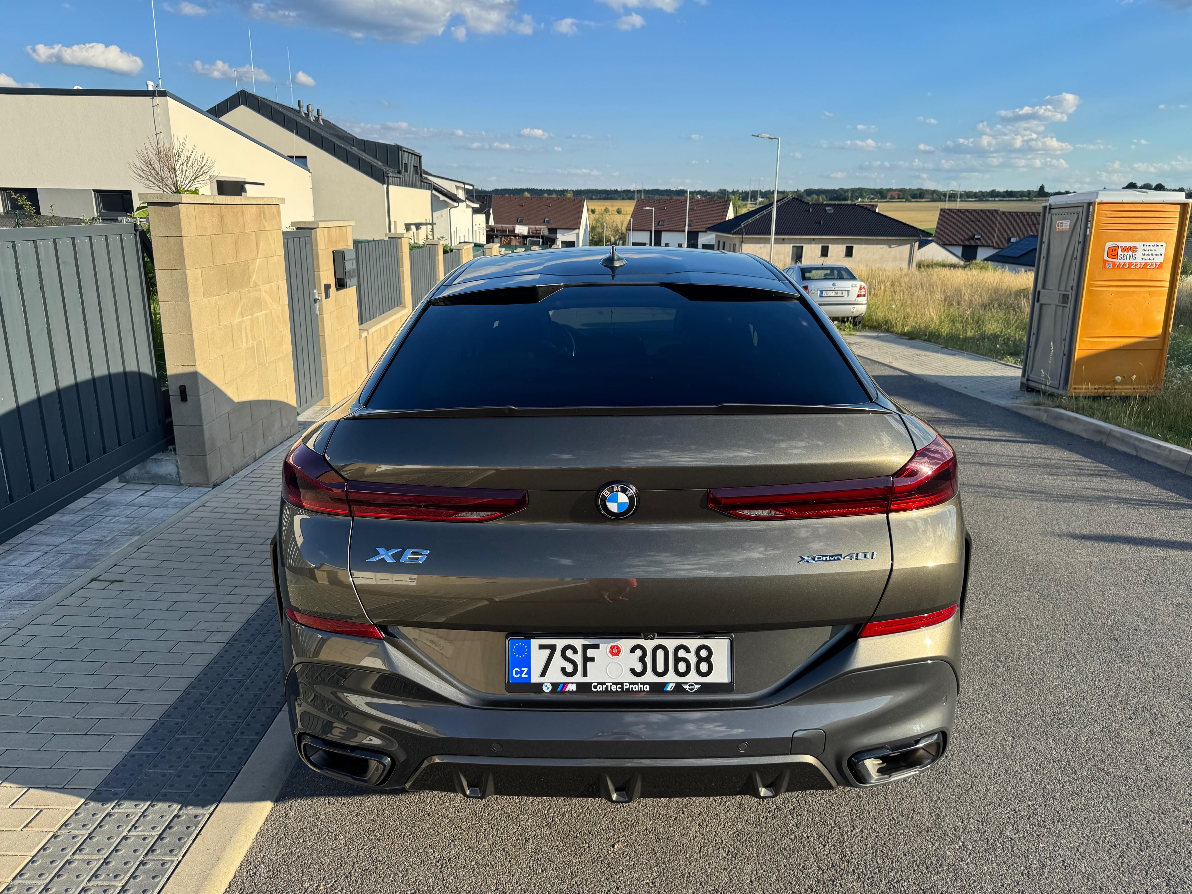 BMW X6, 40i xDrive, ČR, Webasto, HUD - fotka 5