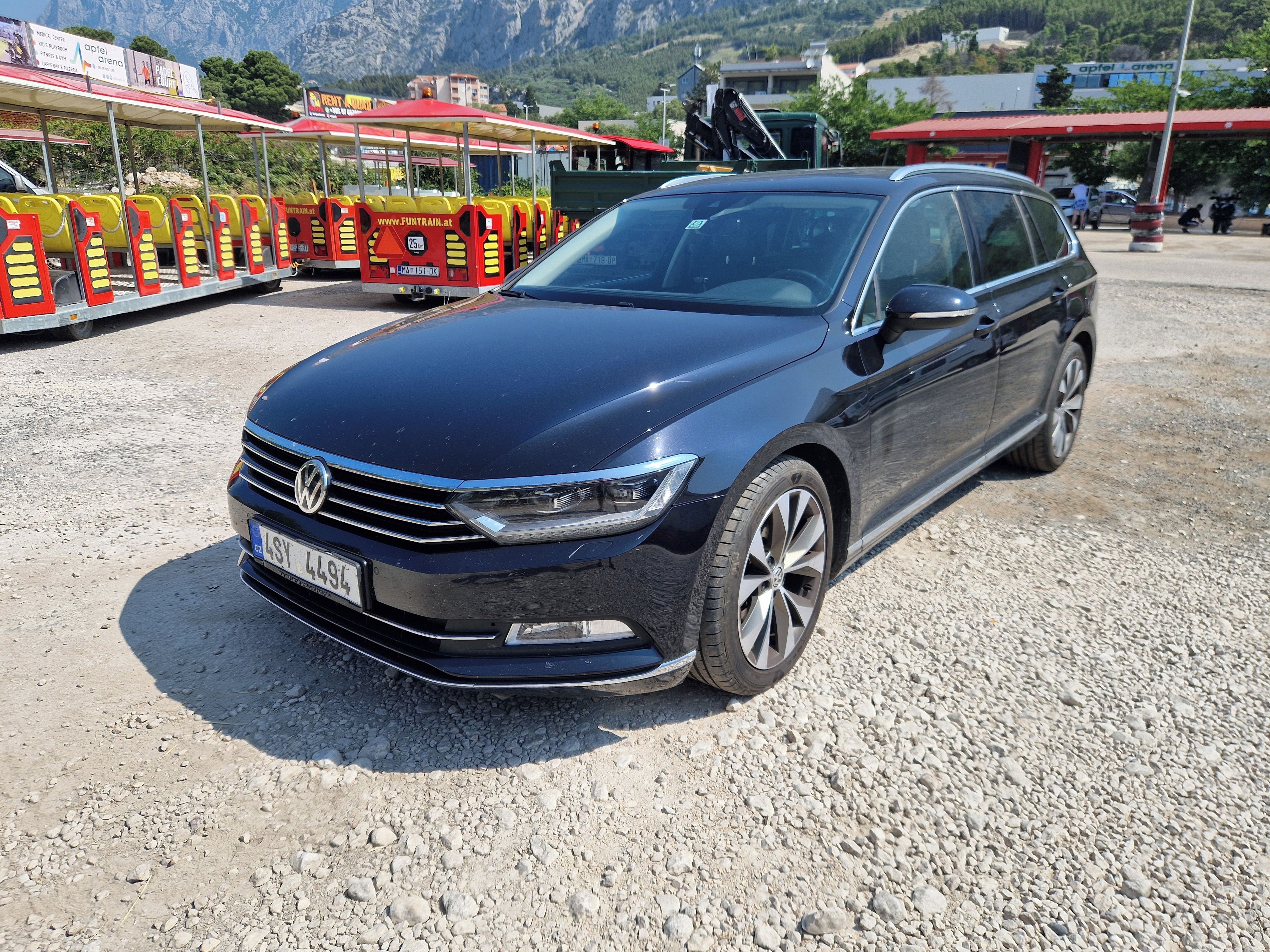 Volkswagen Passat, TOP výbava webasto android