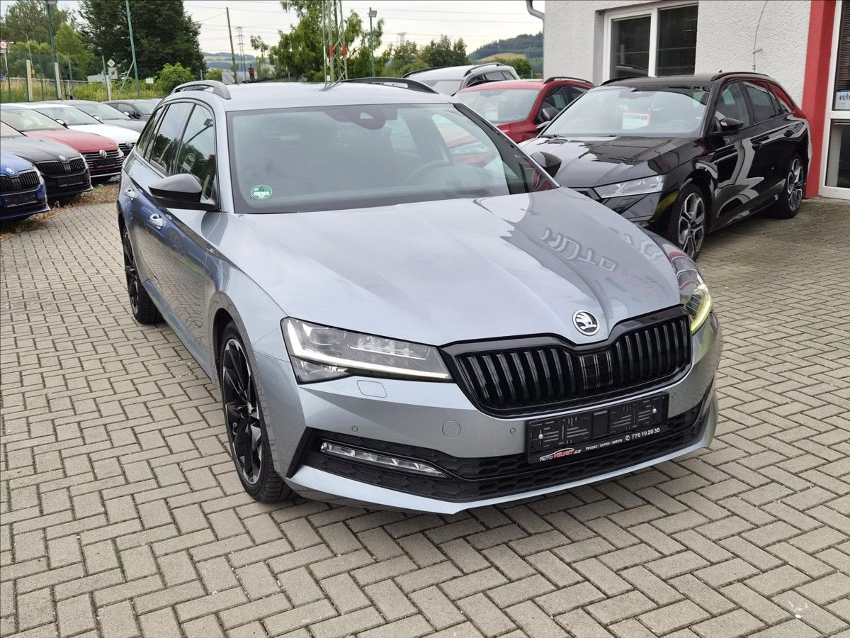 Škoda Superb, 2,0 TDi SPORTLINE *MATRIX*VIRT - fotka 4
