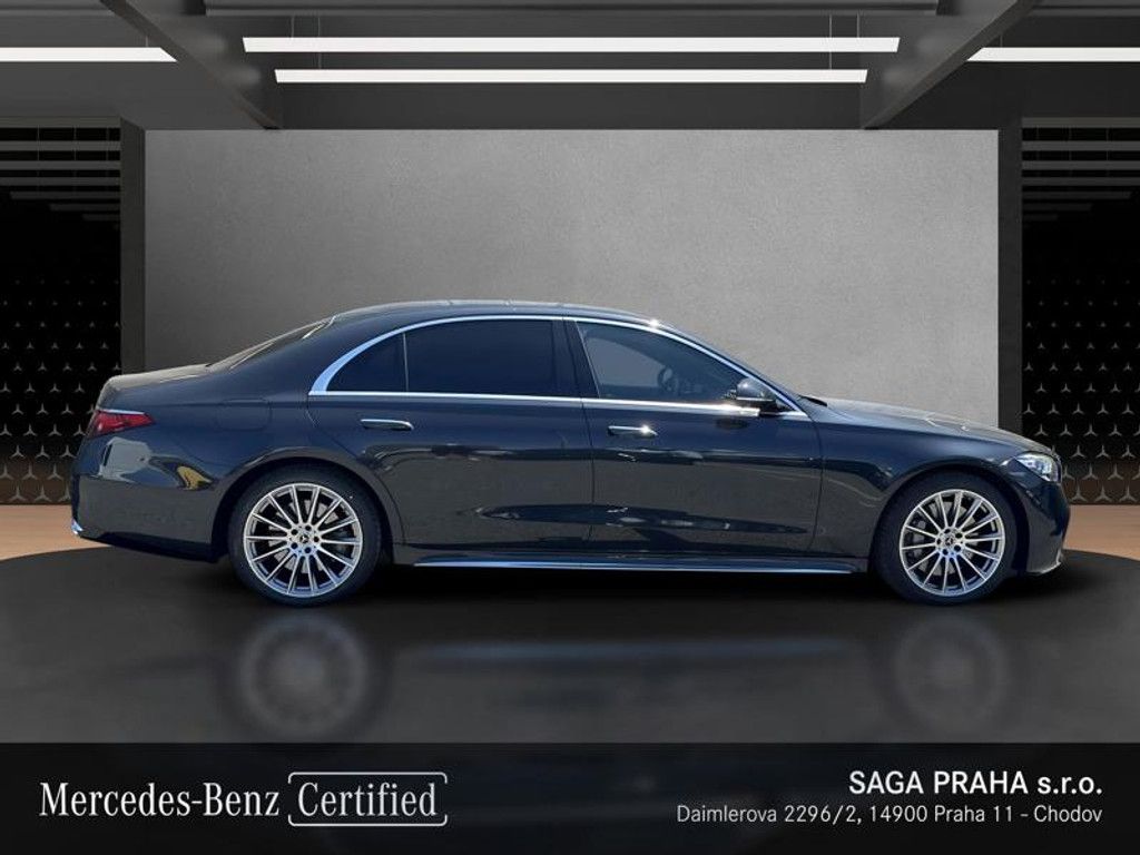 Mercedes-Benz Třídy S, S 400d 4MATIC L AMG Line Chauf - fotka 3