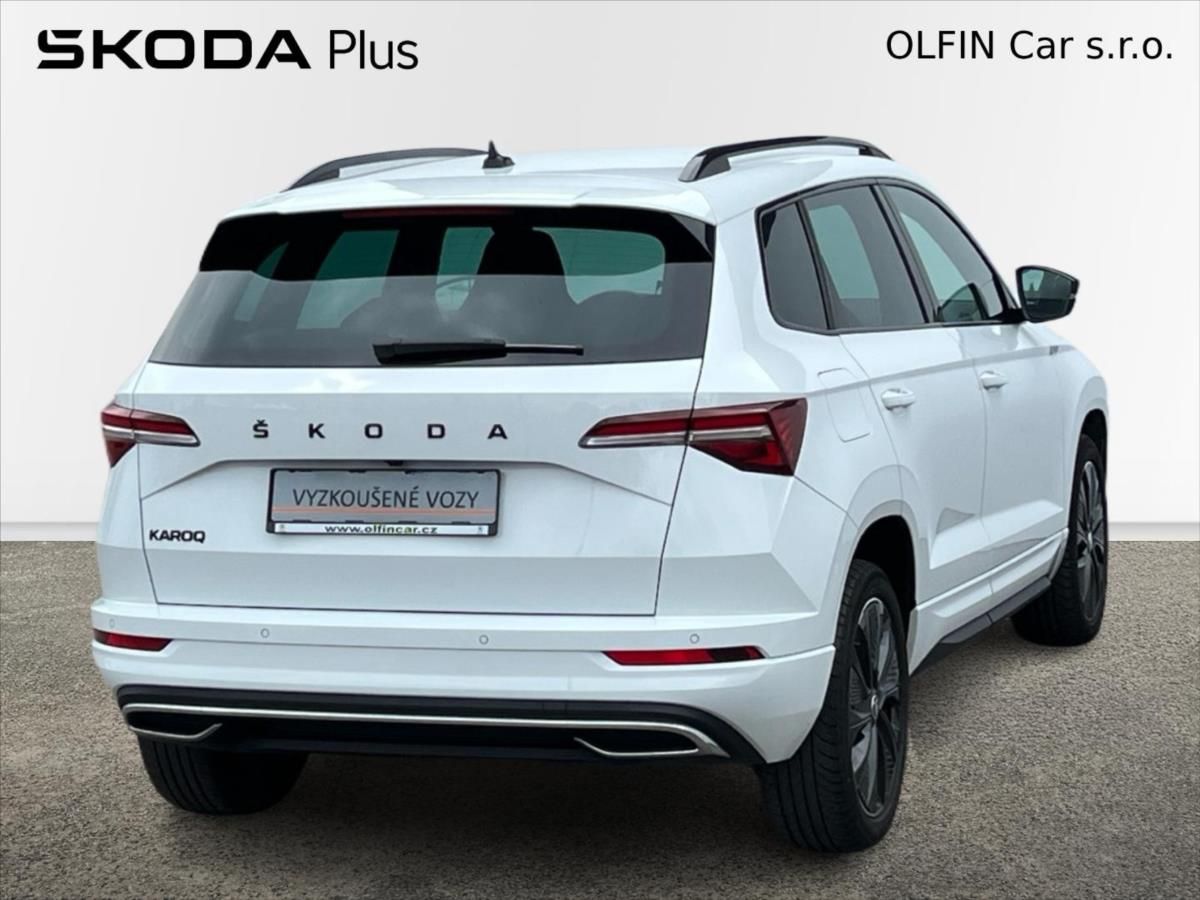 Škoda Karoq, 1,5 TSi 110kW 7DSG SPORTLINE - fotka 2
