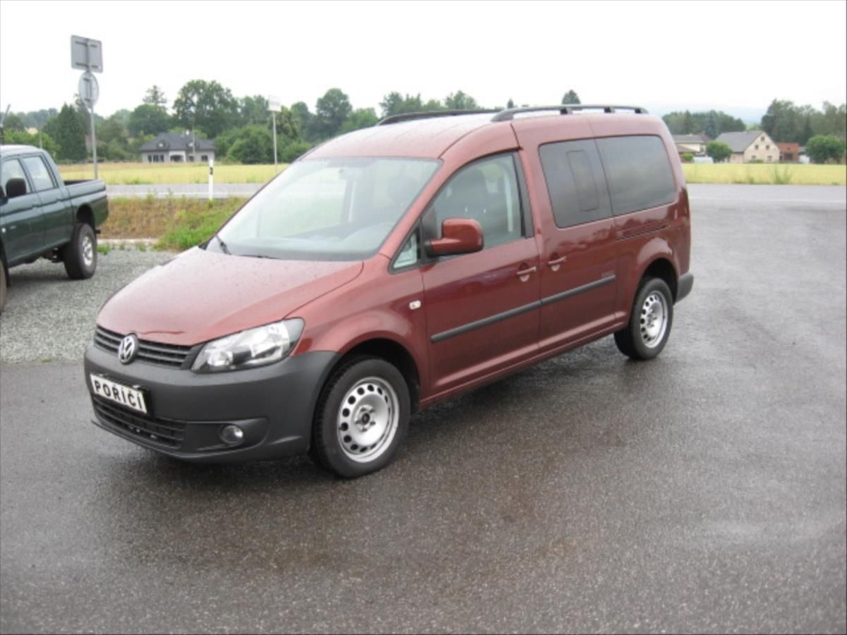 Volkswagen Caddy, 1,6 TDi MAXI  7 MÍST - fotka 2
