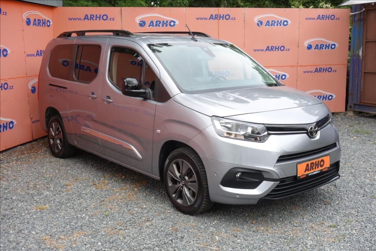 Toyota Proace City Verso, 1,2 T 96KW,ČR,1 MAJ.,7 MÍST.