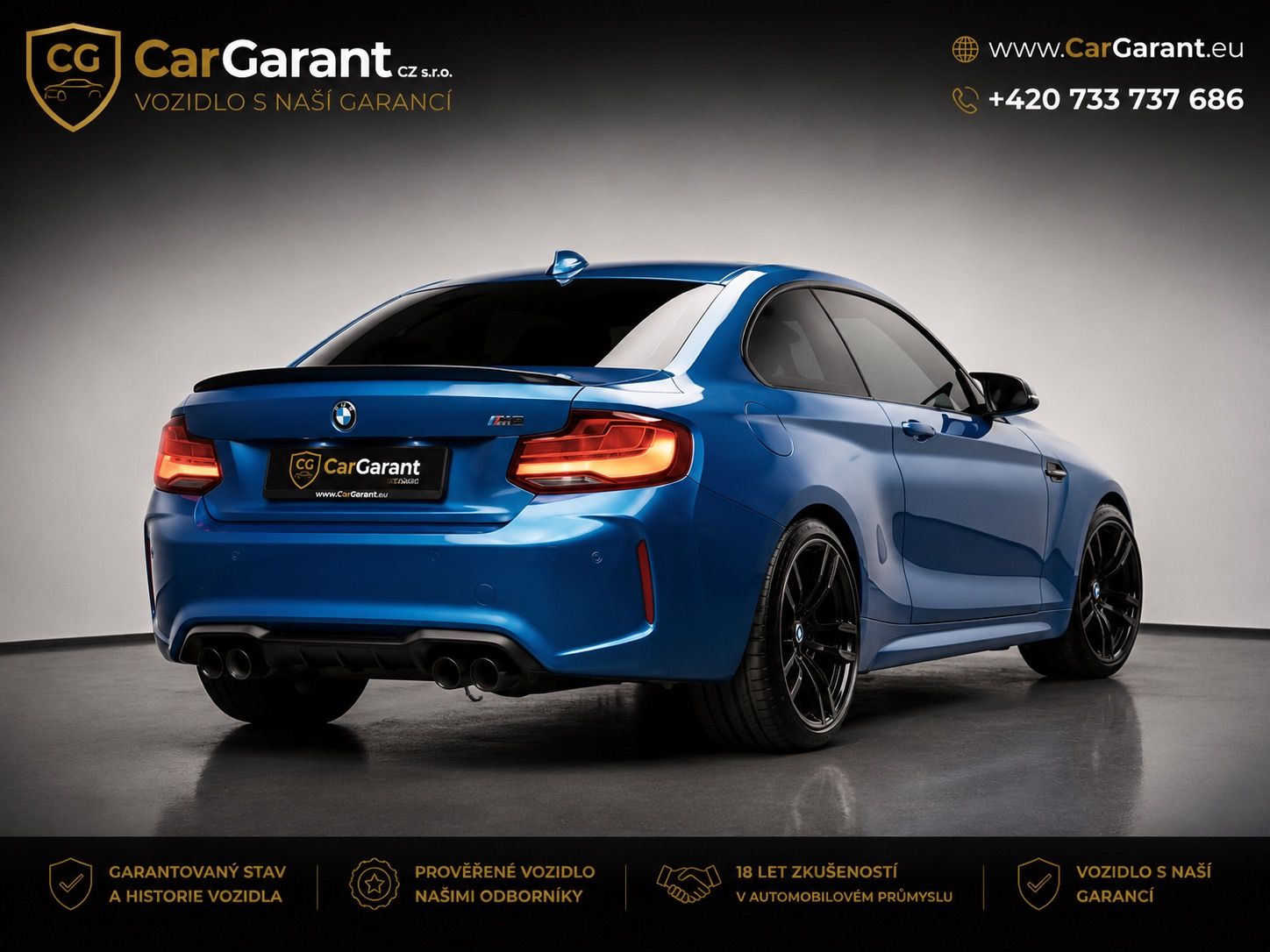 BMW M2, M2,272KW,M PERFORMANCE,DPH,EDI - fotka 4