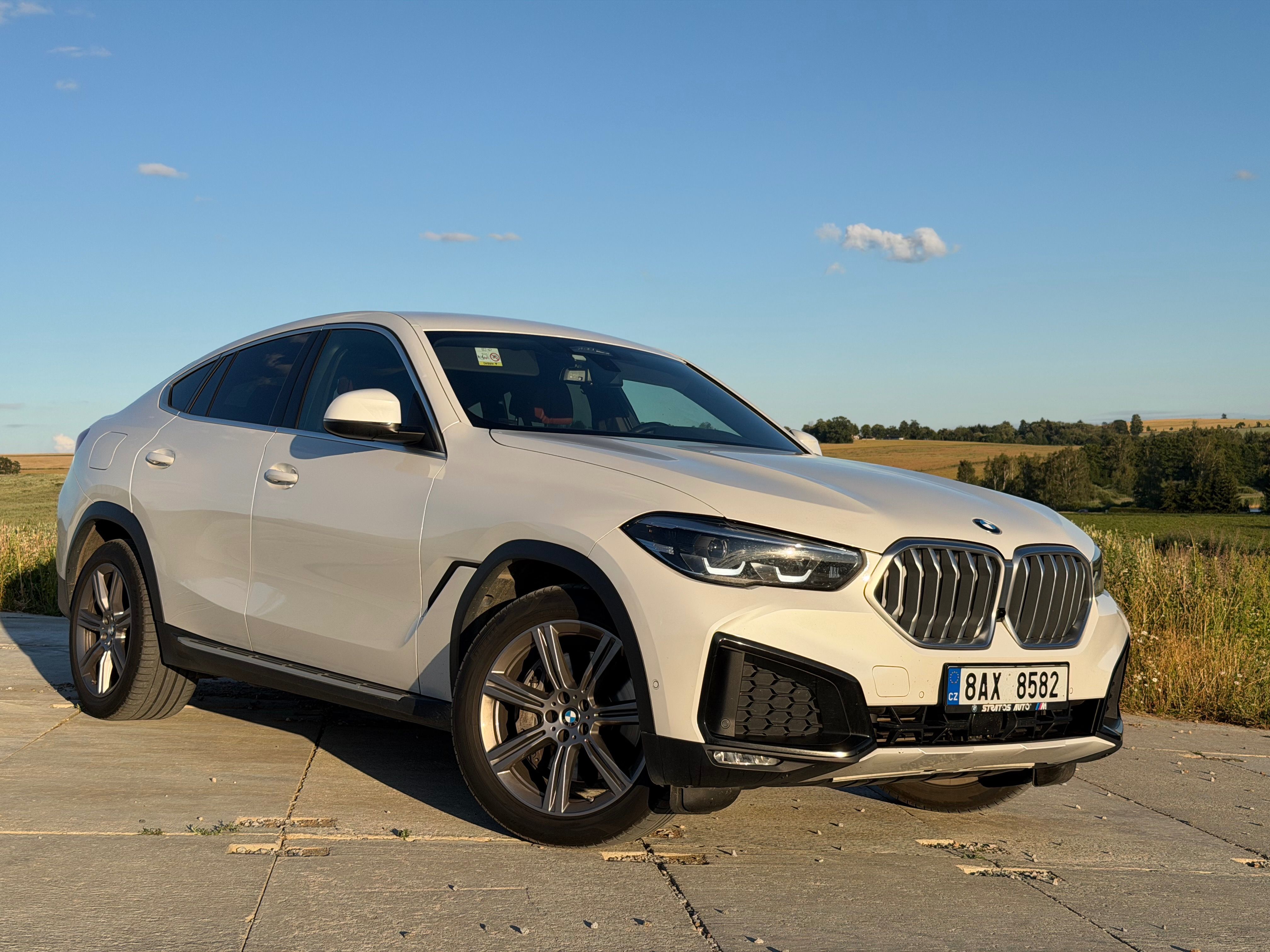 BMW X6, BMW X6 40D, nezávislé, tažné