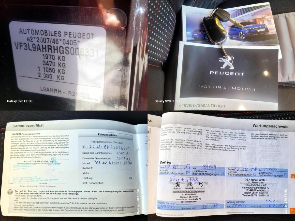Peugeot 308, 2,0 eHDi GT Line*SERV.KNIHA RO - fotka 4