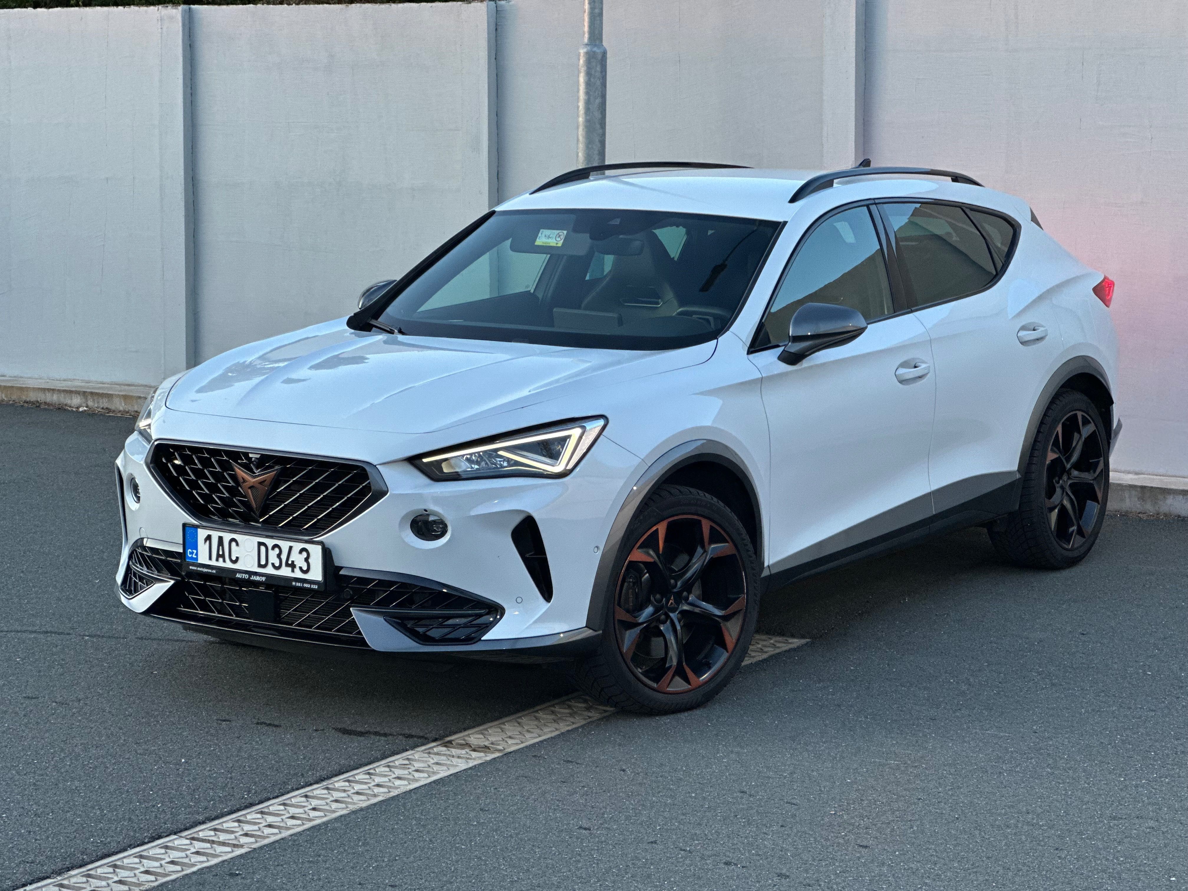 Cupra Formentor, 2.0 TSI 180 kW DSG 360° Záruka