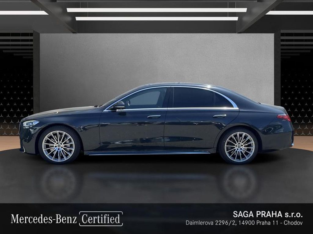 Mercedes-Benz Třídy S, S 400d 4MATIC L AMG Line Chauf - fotka 6
