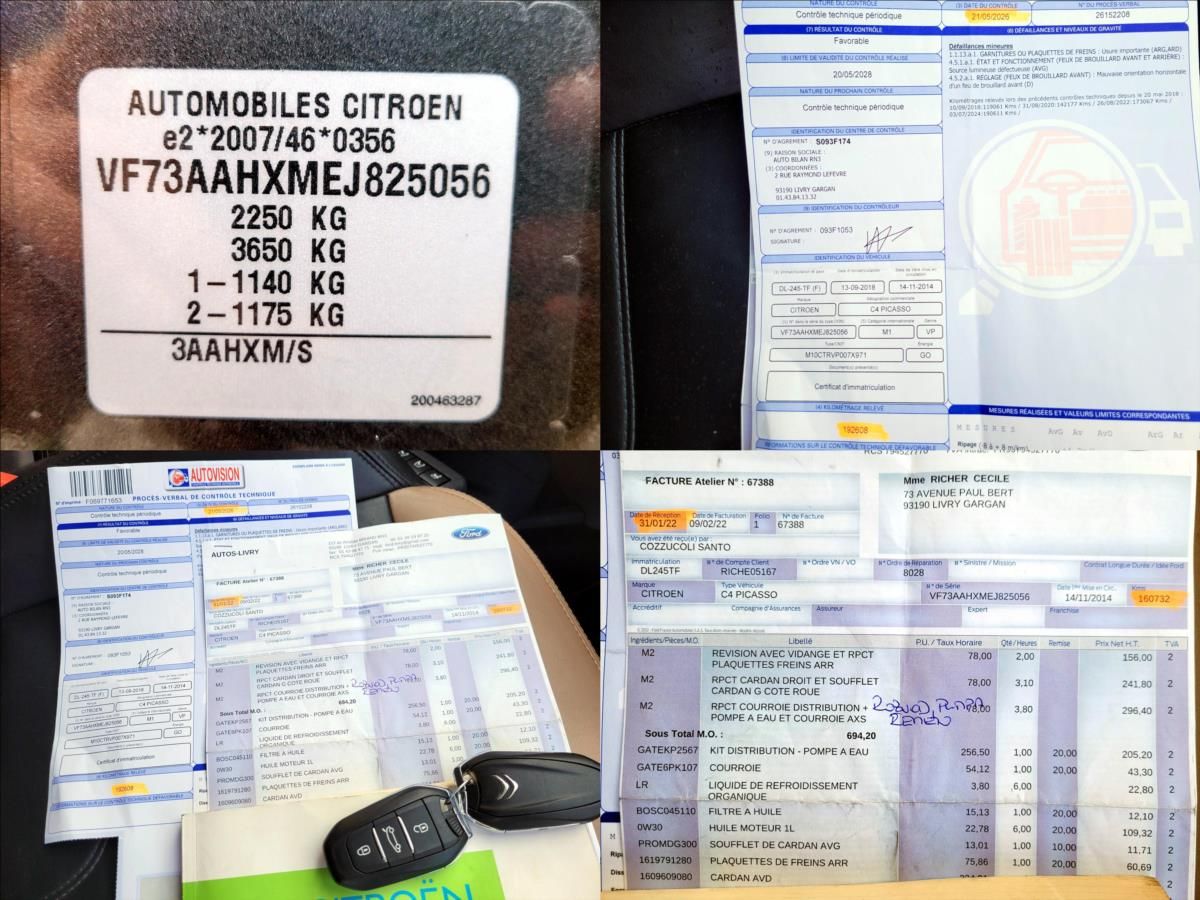 Citroën Grand C4 Picasso, 2,0 eHDi EXCLUSIVE, 7míst - fotka 5
