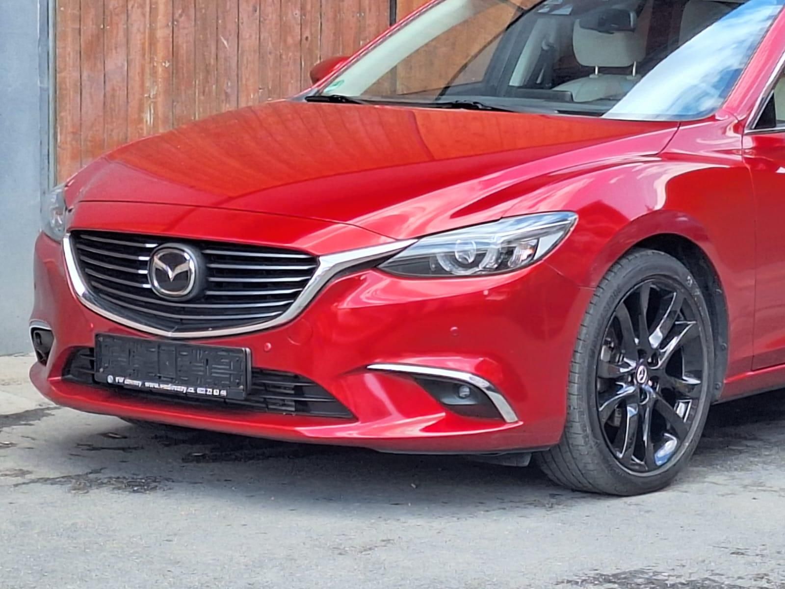 Mazda 6, 2,2D Sports-Line bílá kůže - fotka 3