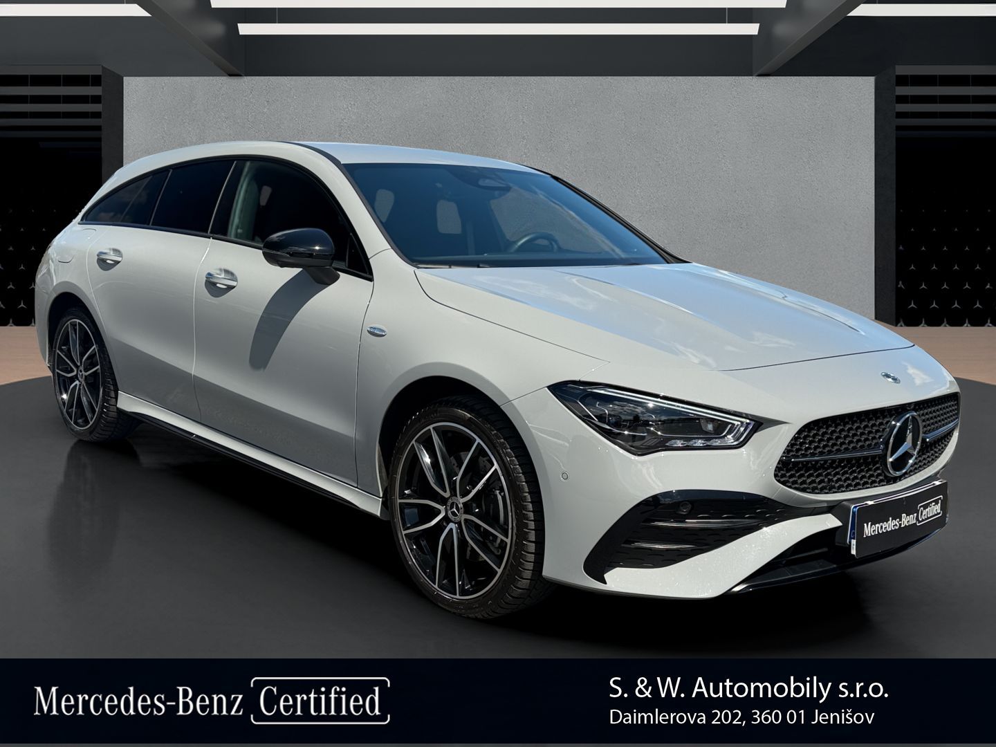 Mercedes-Benz CLA, e Shooting Brake s hybridní te - fotka 3