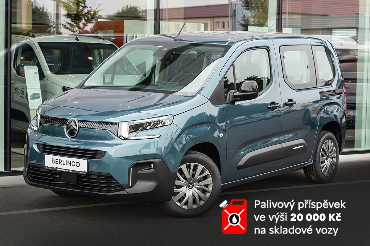 Citroën Berlingo, 1,2 PLUS benzín 110k + KAMERA