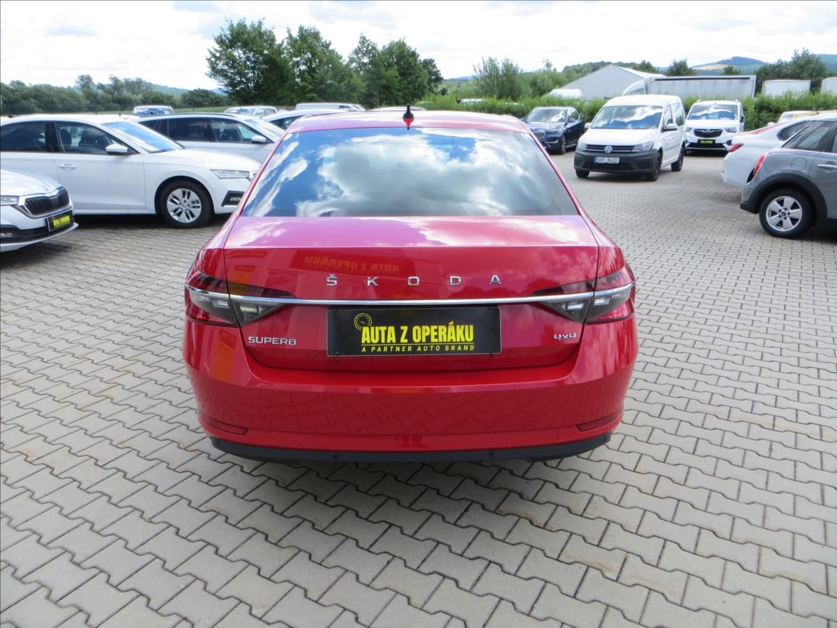 Škoda Superb, 2,0 TDI 147kW 4x4 Style DSG ČR - fotka 6