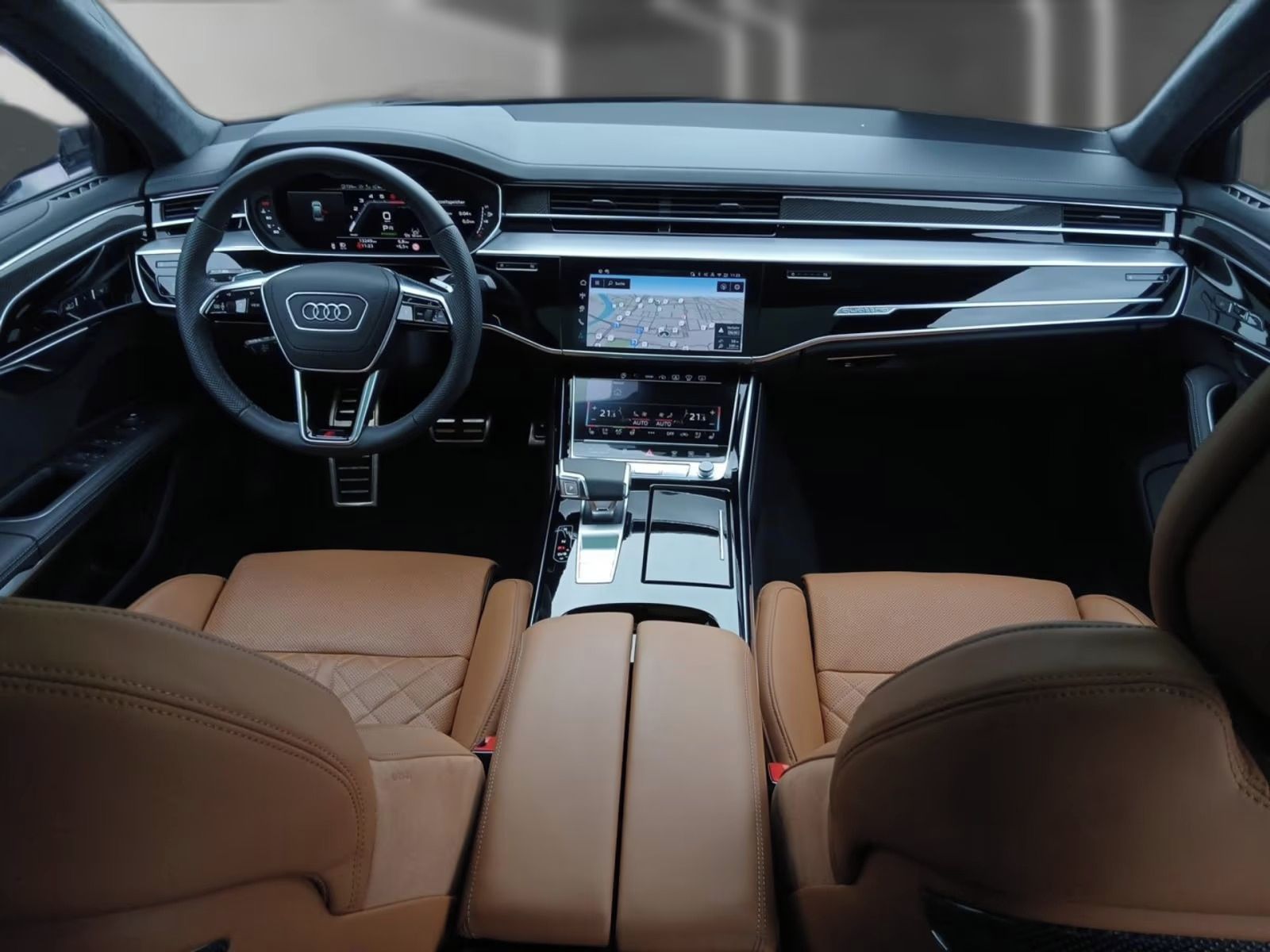 Audi A8, L 55 TFSI quattro S line*Kůže* - fotka 6