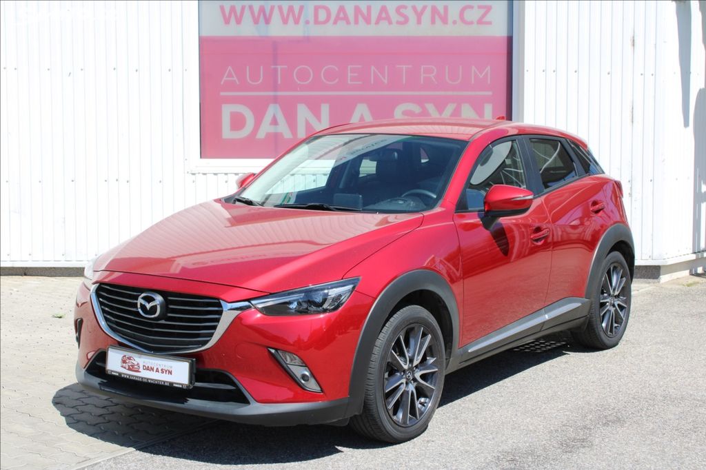 Mazda CX-3, 2,0 i AWD 4X4 LED, SOUL RED