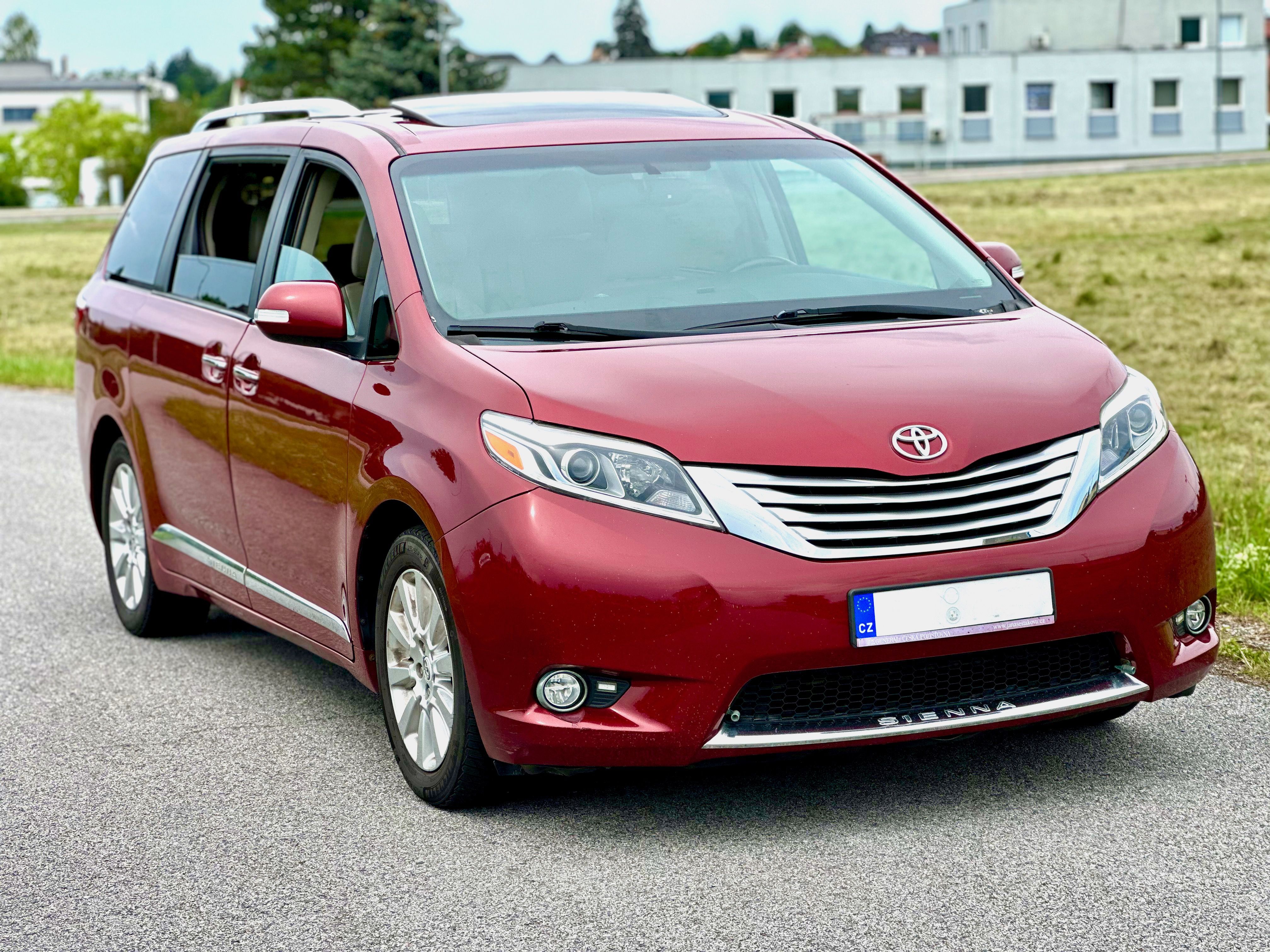 Toyota Sienna, V6 3.5 LPG Sibr Kůže 8mist