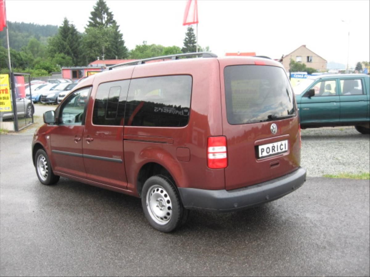 Volkswagen Caddy, 1,6 TDi MAXI  7 MÍST - fotka 6