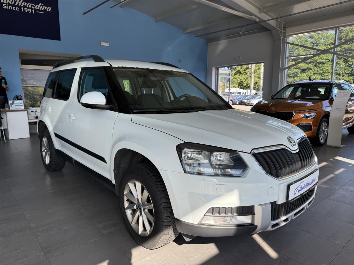 Škoda Yeti, 2,0   TDI 81kW,4x4,SERVISKA,TA