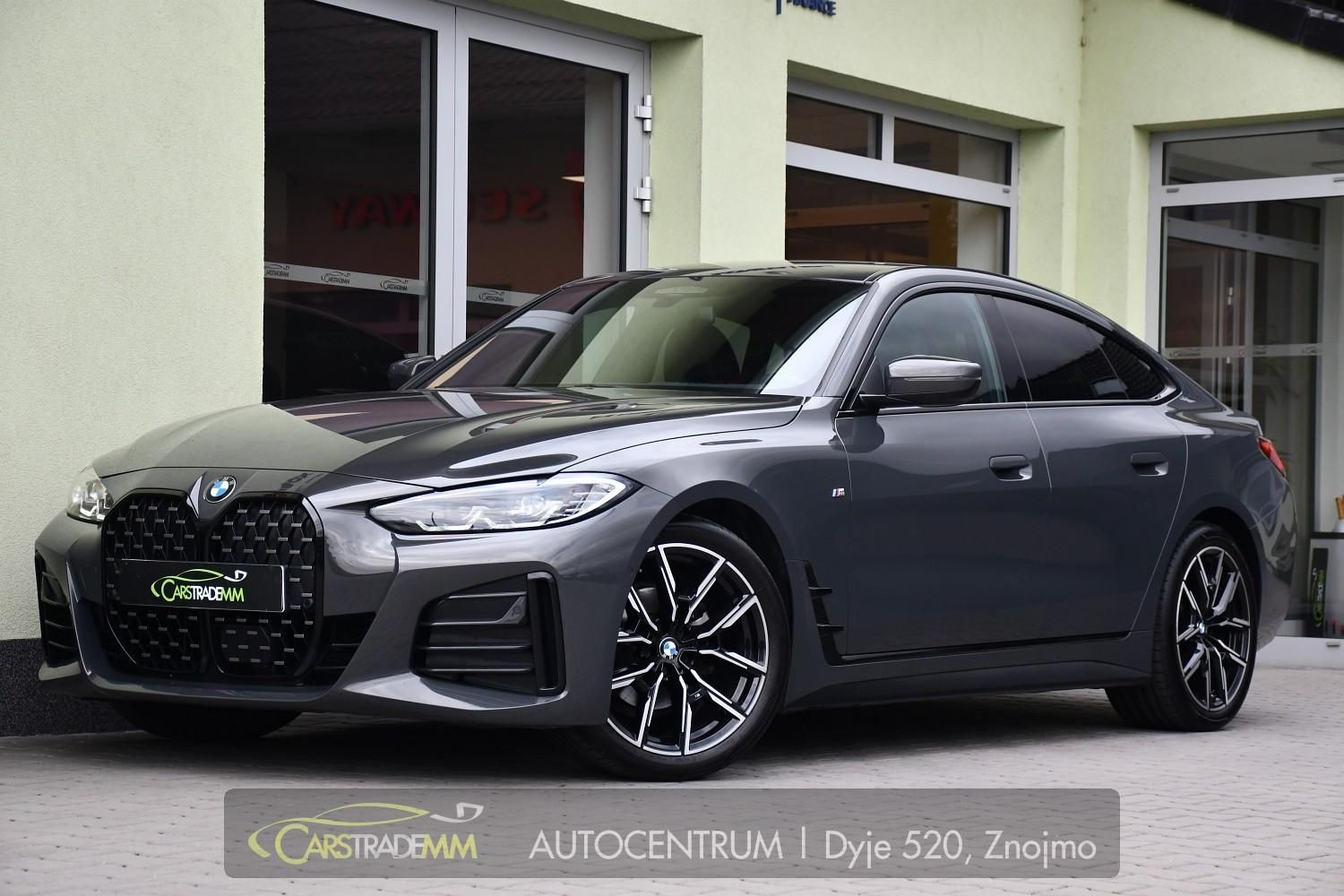 BMW Řada 4, 420xD M-SPORT ČR 1.M HUD TAŽNÉ