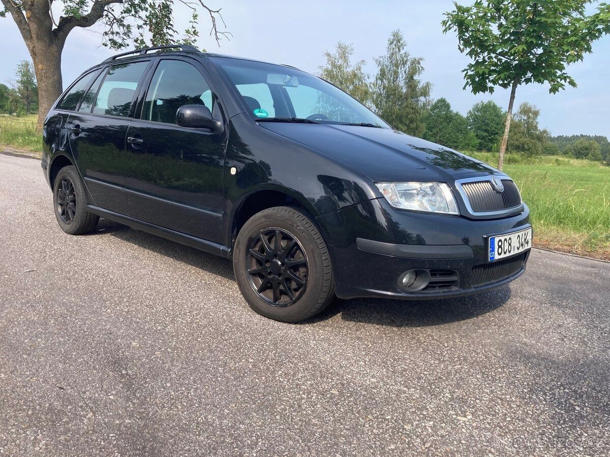Škoda Fabia, 1.9 TDI výhřev, klima,