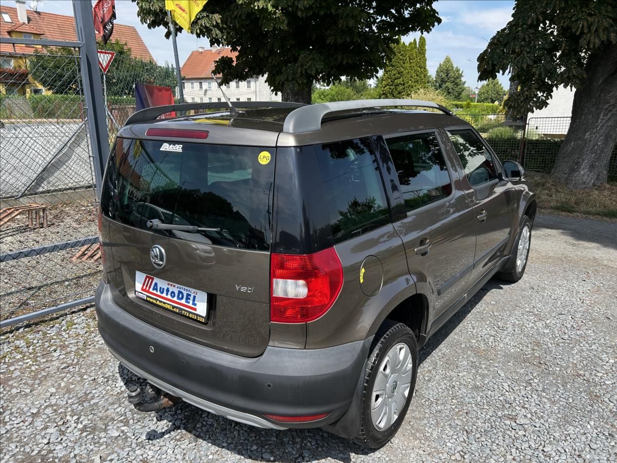 Škoda Yeti, 1,2 TSi 77kW LPG  Tažné,Webast - fotka 6