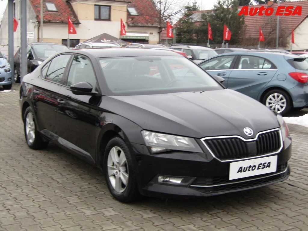 Škoda Superb, 2.0 TDi,AC,park.čidla