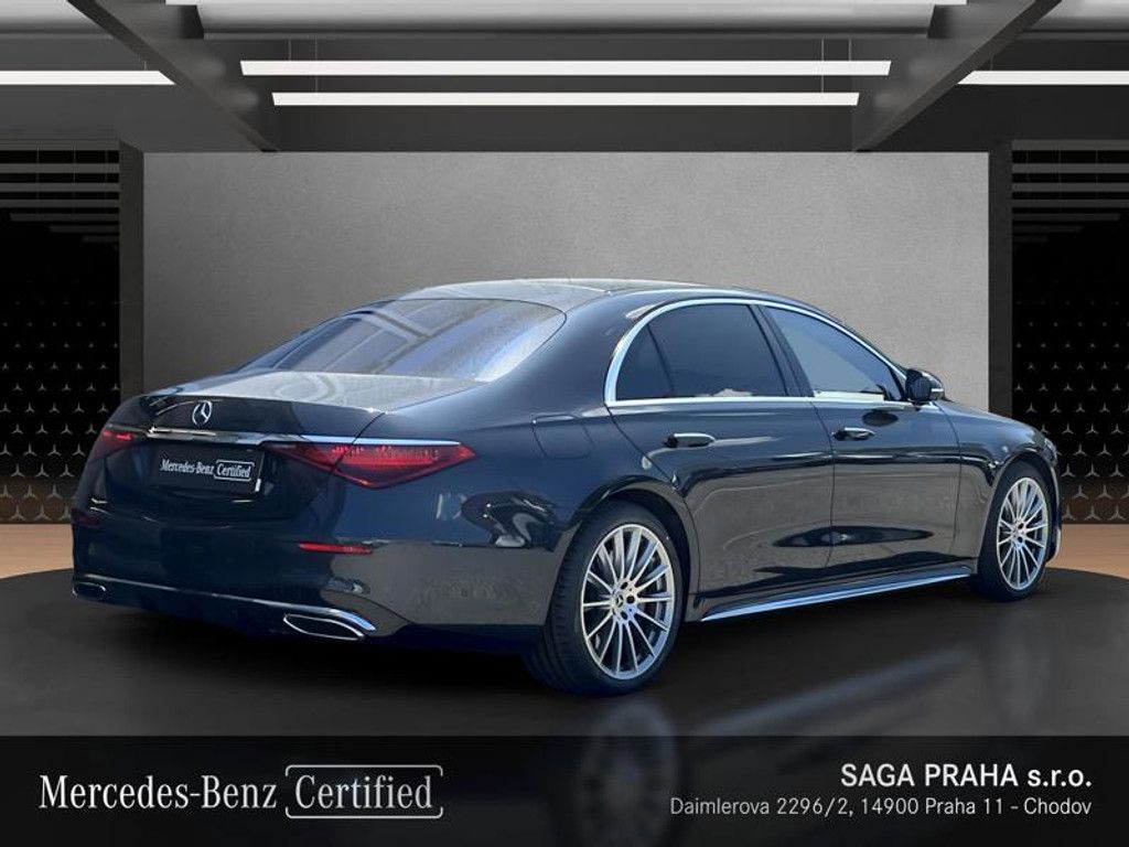 Mercedes-Benz Třídy S, S 400d 4MATIC L AMG Line Chauf - fotka 4