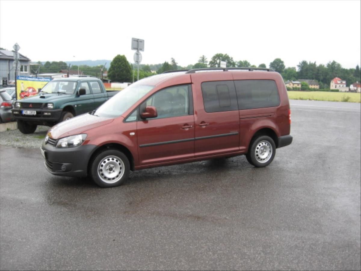 Volkswagen Caddy, 1,6 TDi MAXI  7 MÍST - fotka 3