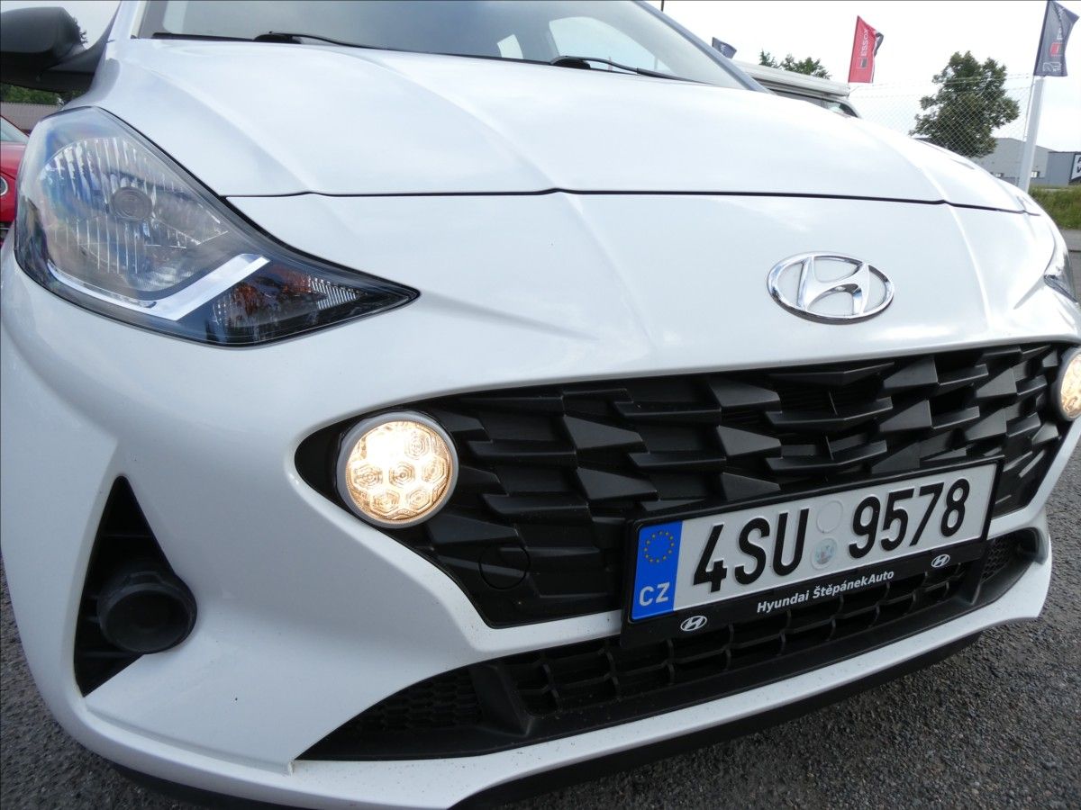 Hyundai i10, 1,0 MPi 50kW Classic,tempomat - fotka 3