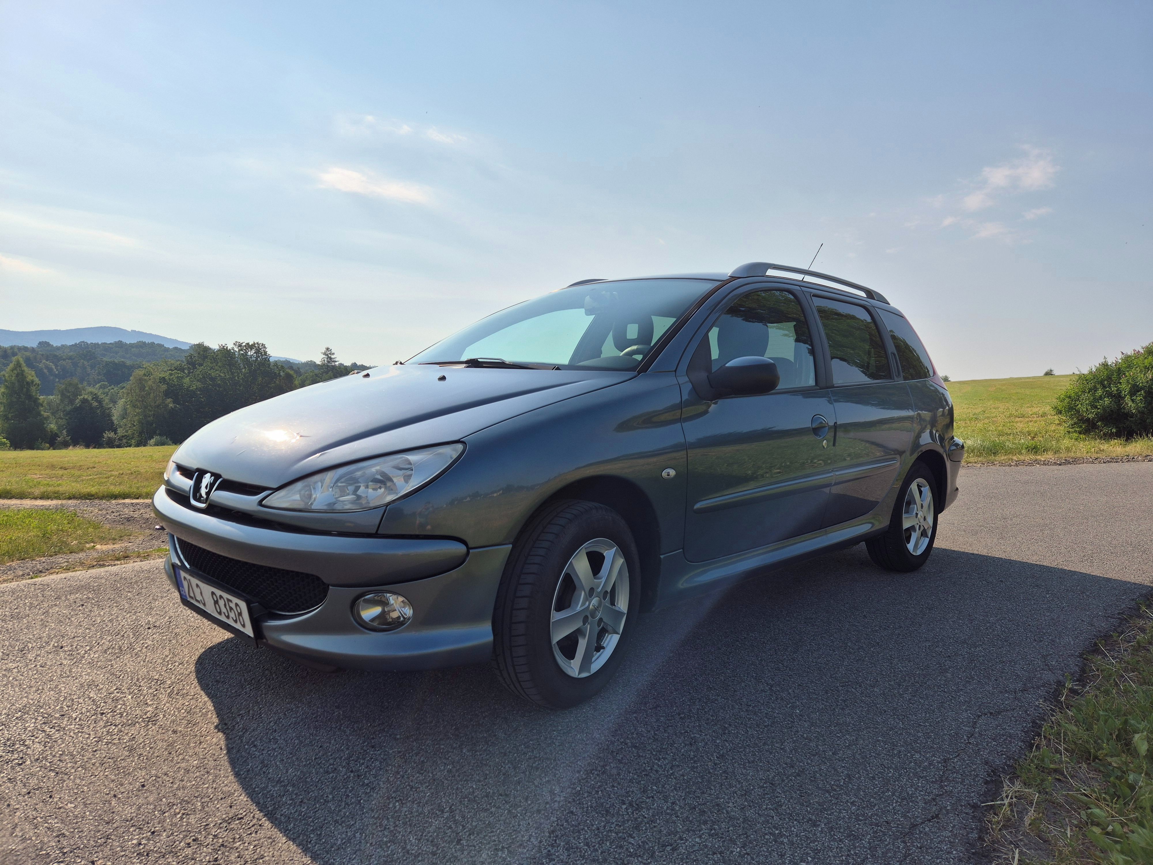 Peugeot 206, SW, 1.4i, A/C, BT, udržované