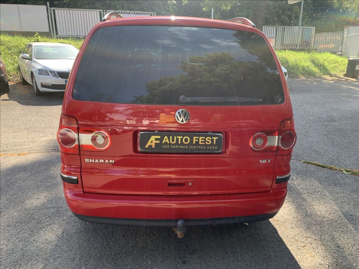 Volkswagen Sharan, 1,8 t LPG 7MÍST - fotka 6