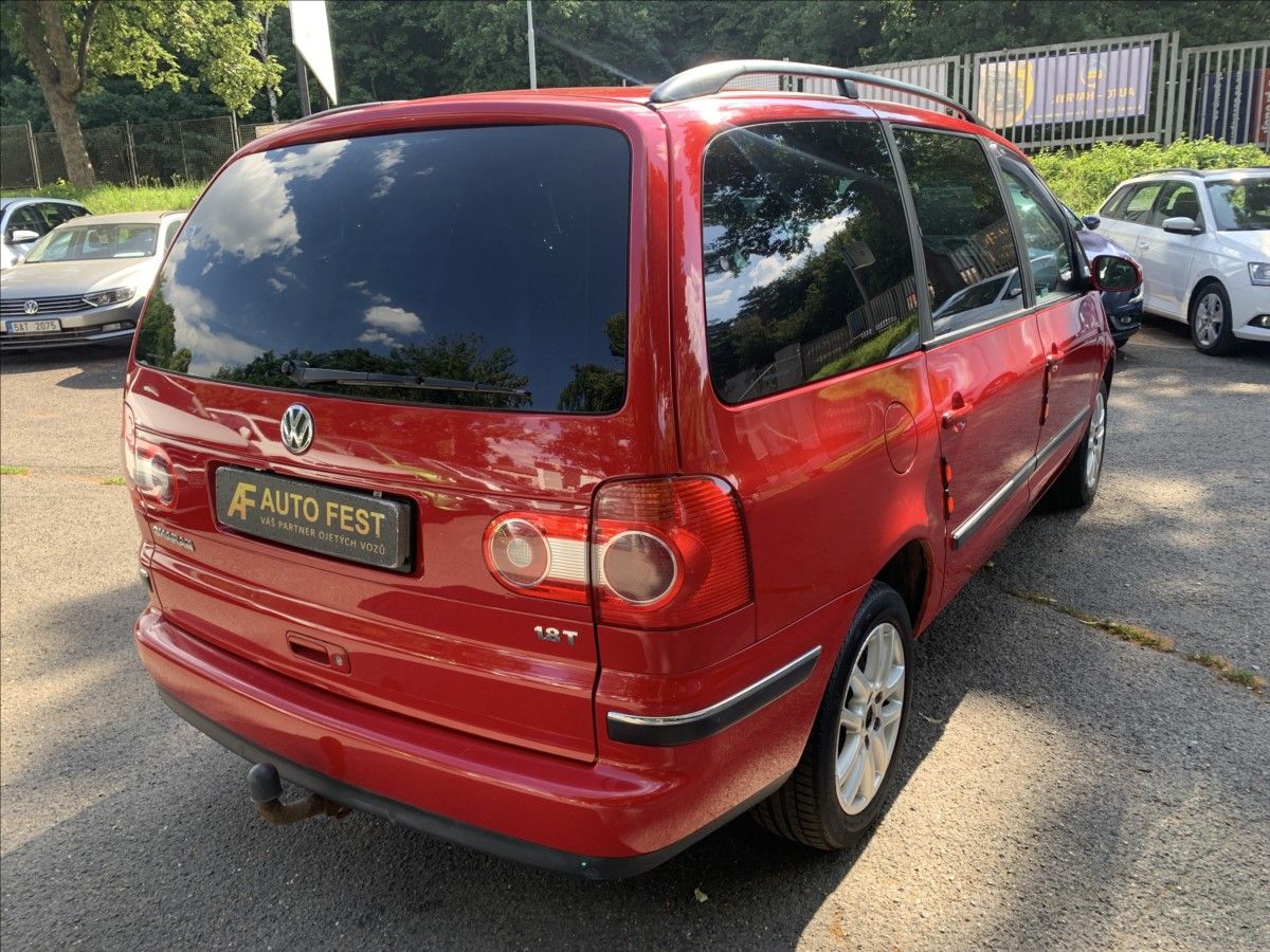 Volkswagen Sharan, 1,8 t LPG 7MÍST - fotka 5