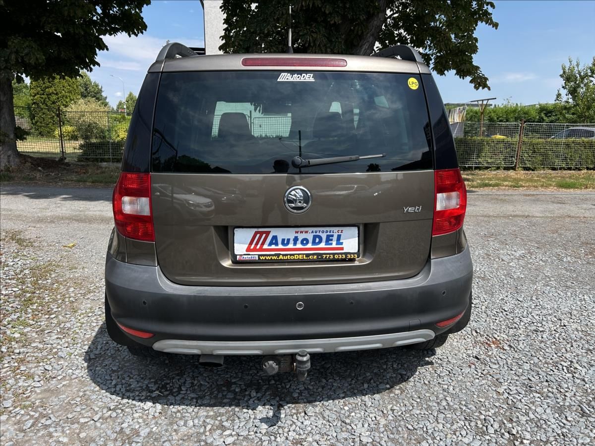 Škoda Yeti, 1,2 TSi 77kW LPG  Tažné,Webast - fotka 5