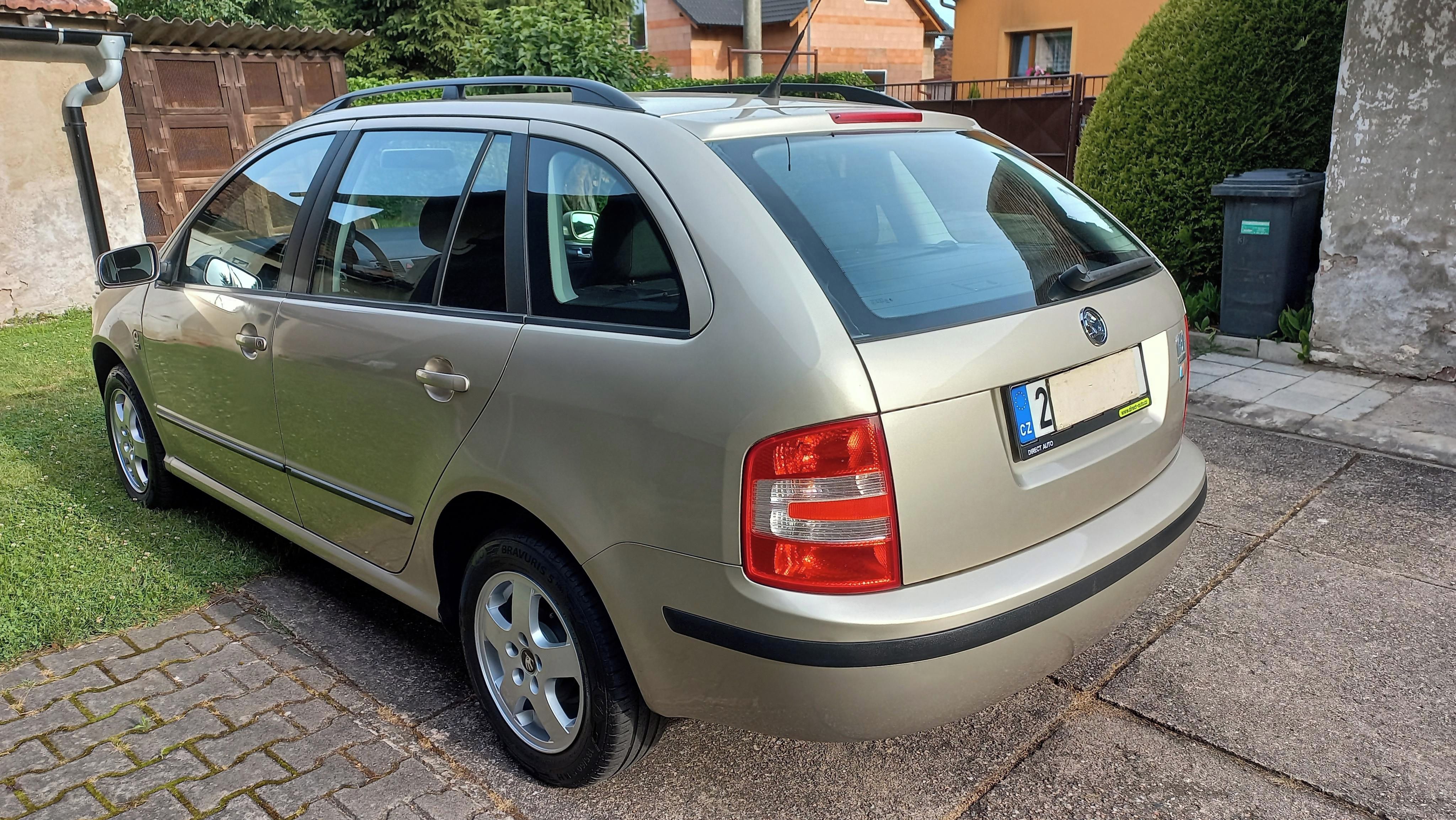 Škoda Fabia, 1,4 16v. 55kw. Zachovalý stav. - fotka 4
