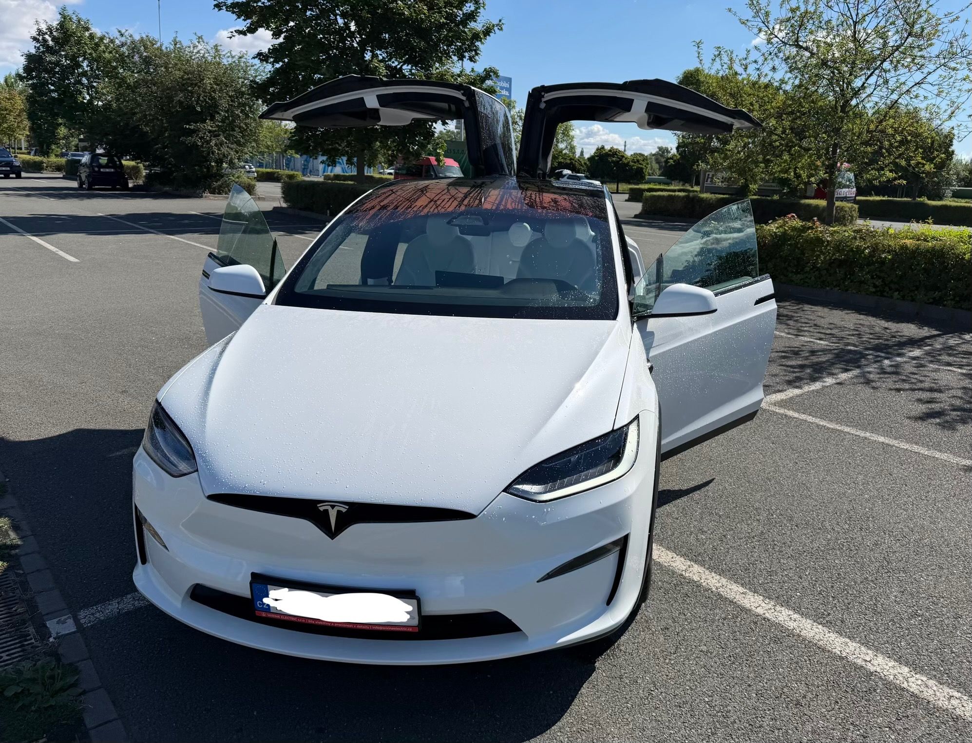 Tesla Model X, MATRIX 4x4 Tažné