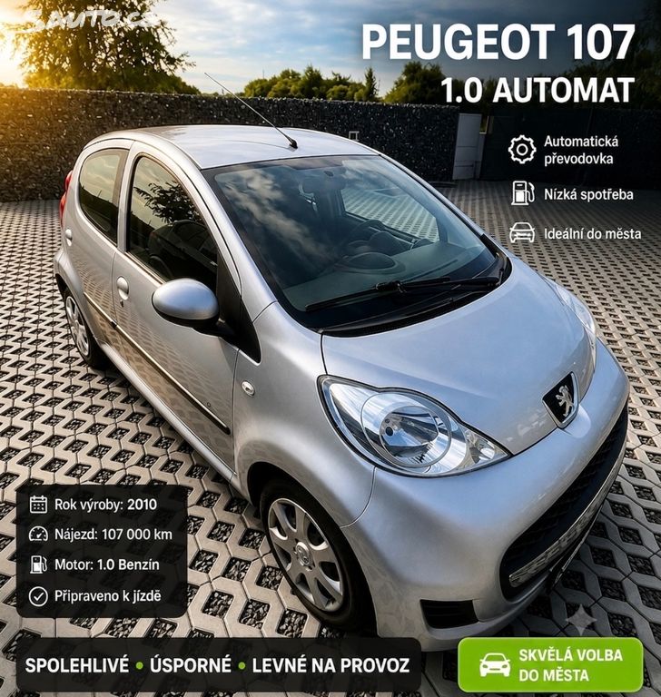 Peugeot 107, PEUGEOT 107 1.0 12V 2-TRONIC