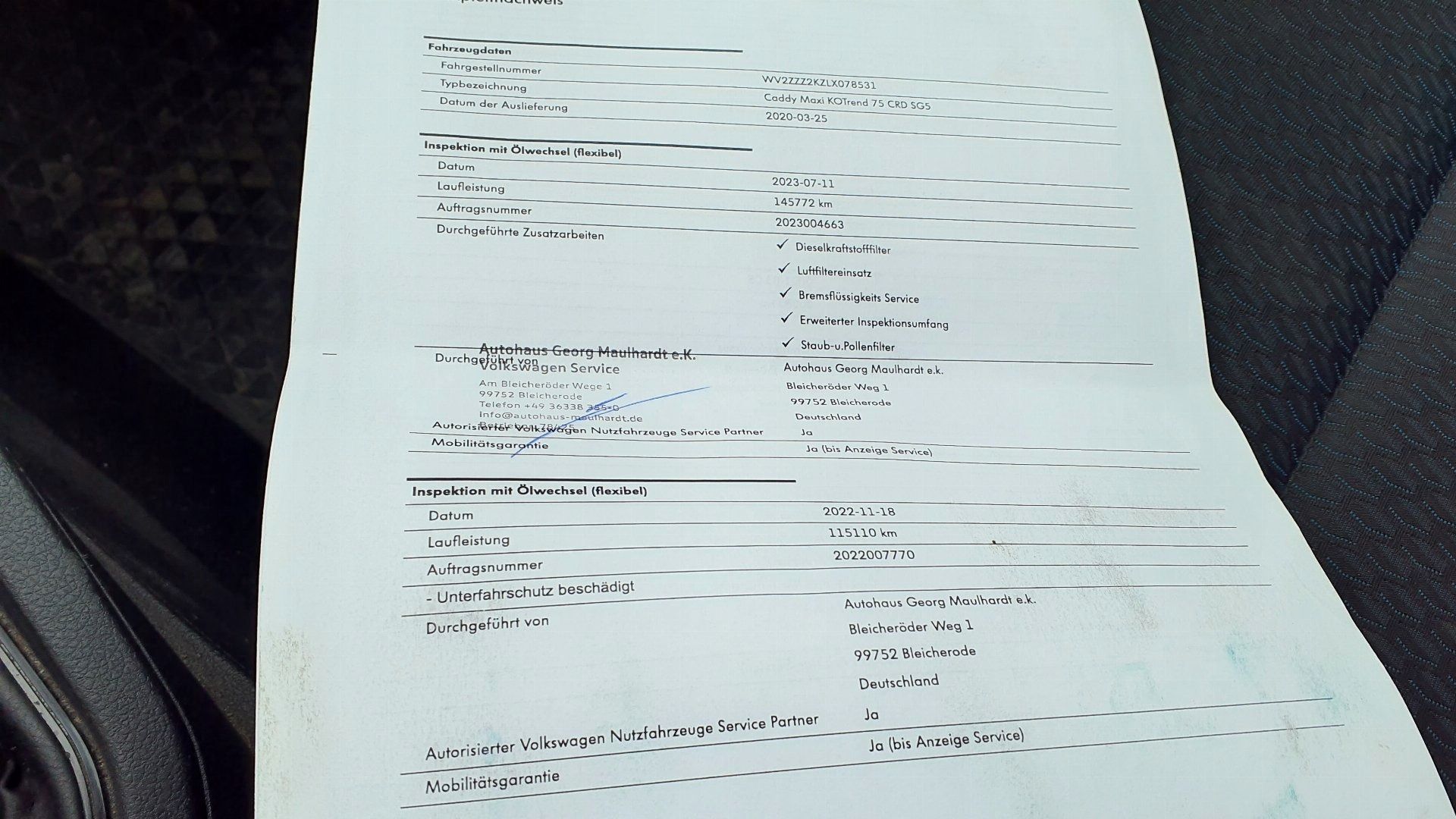Volkswagen Caddy, MAXI 2.0Tdi 5-MÍST ODPOČET DPH - fotka 4