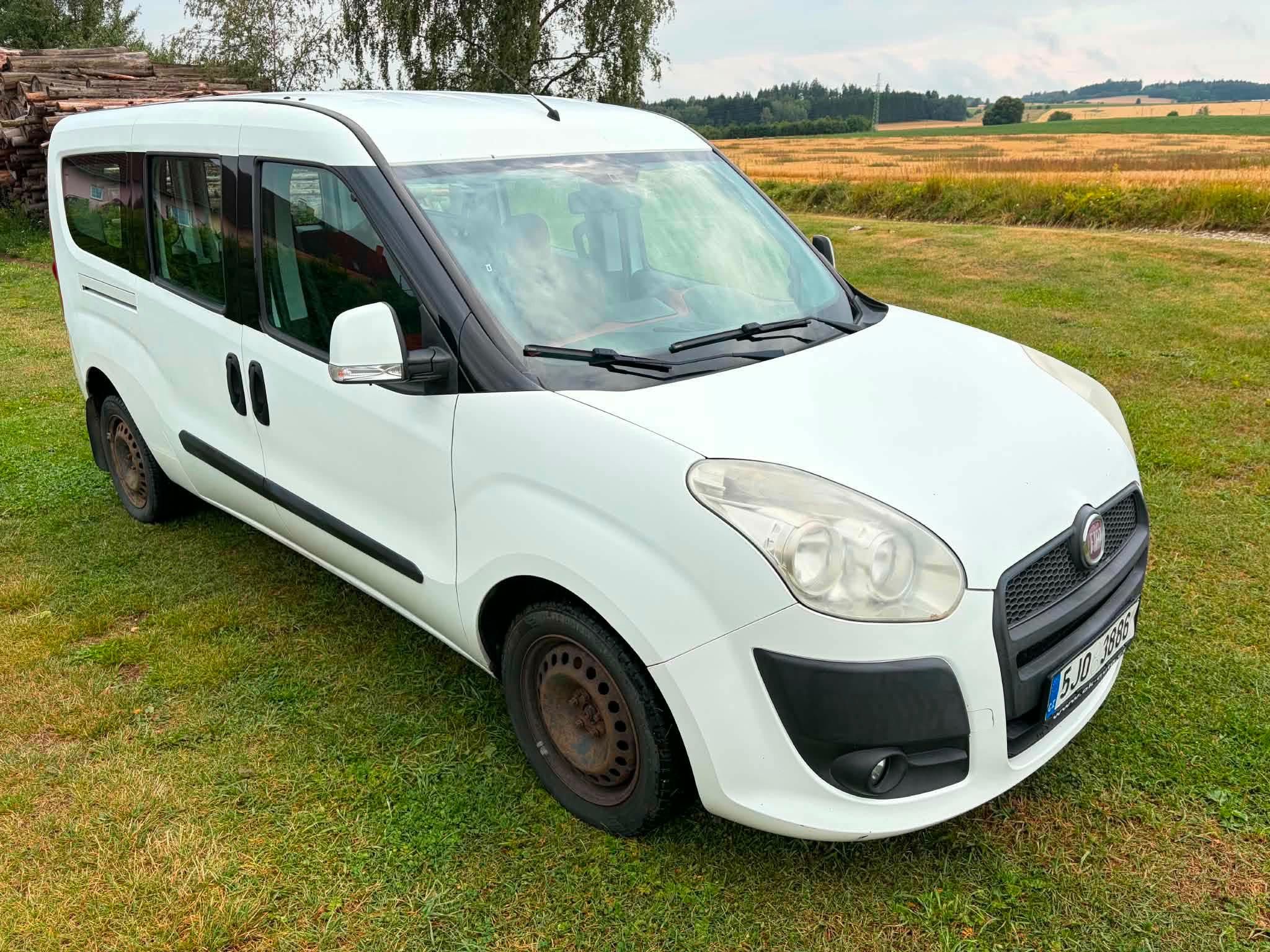 Fiat Dobló, JTD 77kW, led display, 5 míst