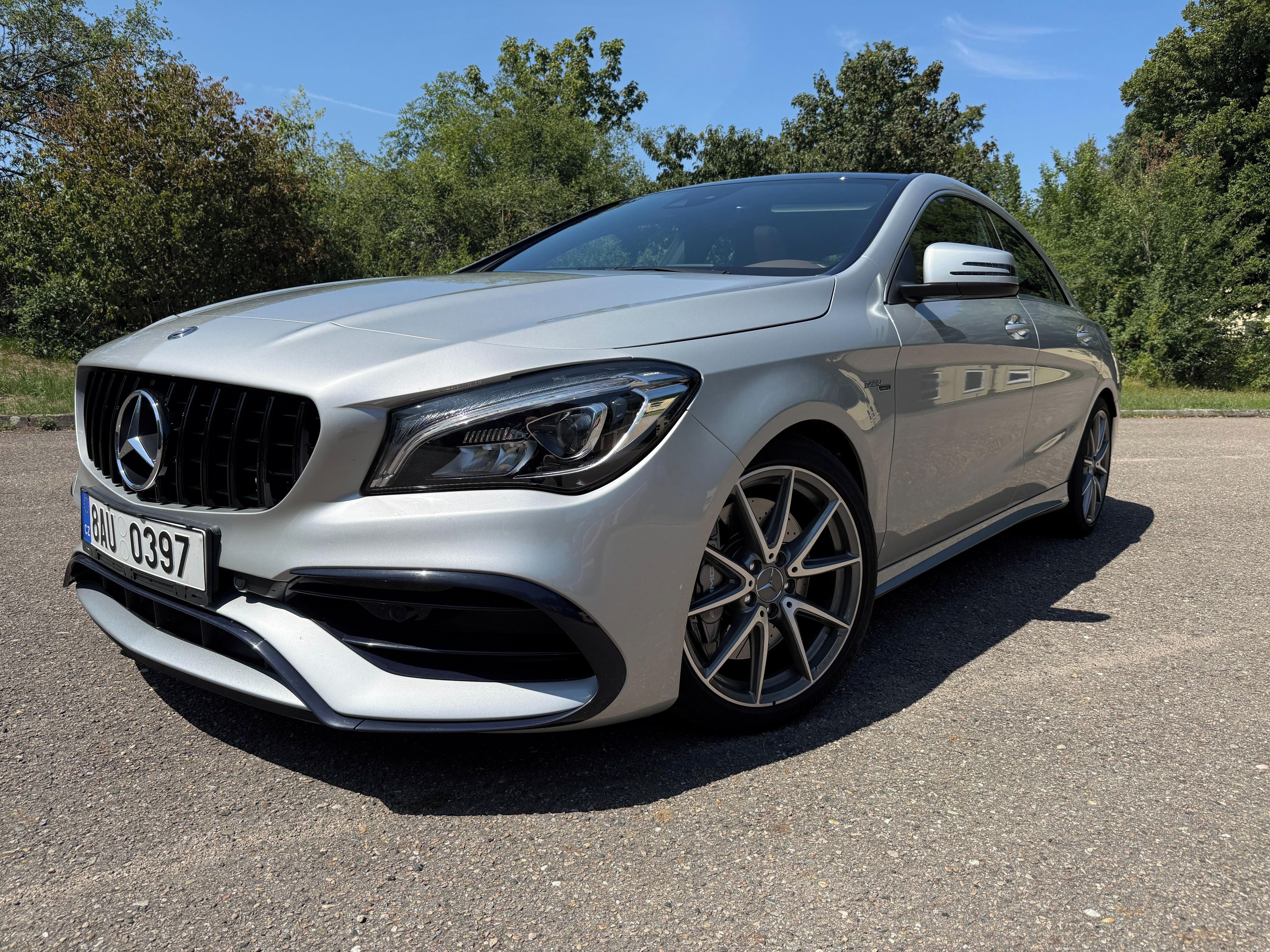Mercedes-Benz CLA, Mercedes CLA 45 AMG 4MATIC