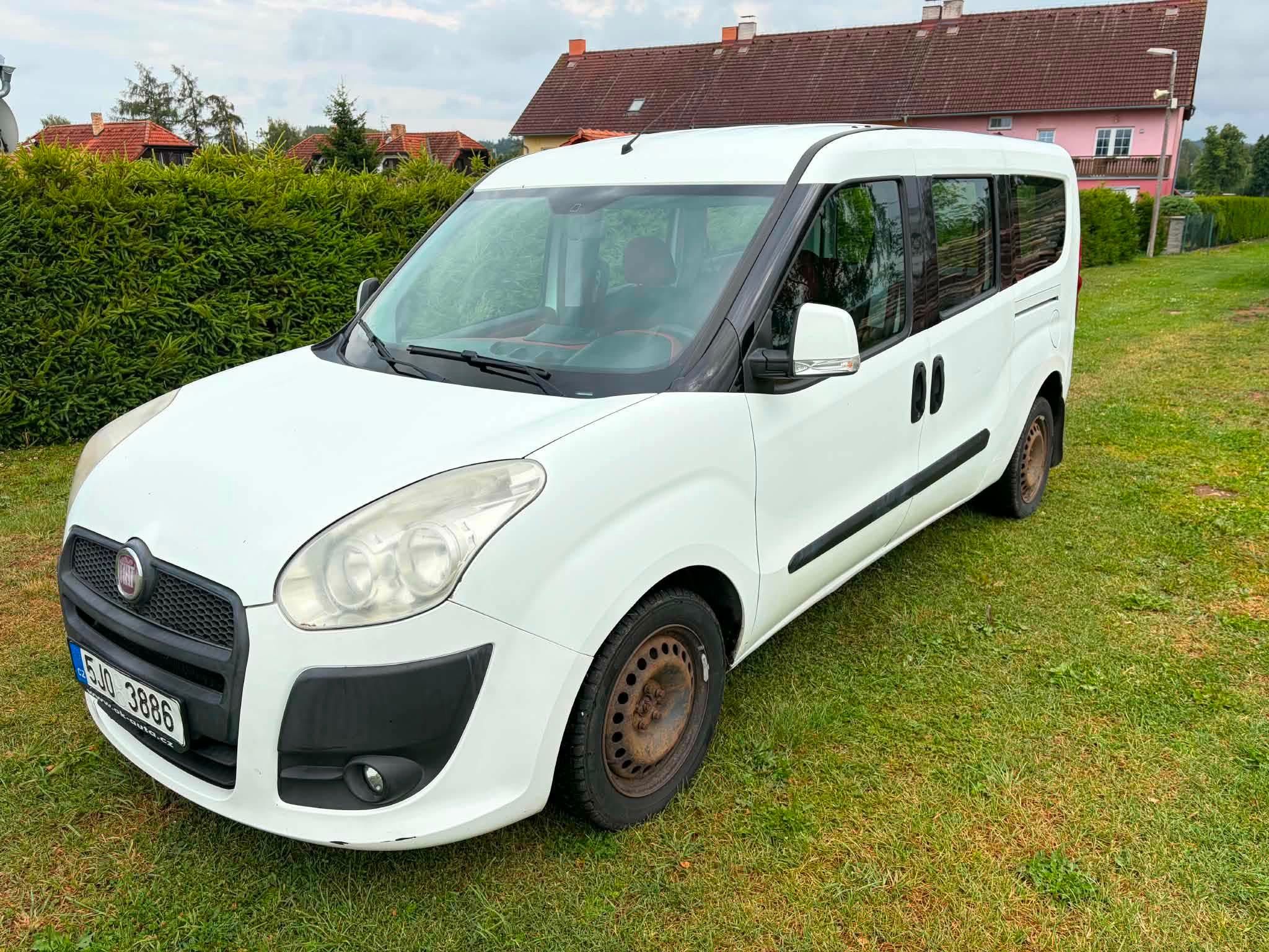Fiat Dobló, JTD 77kW, led display, 5 míst - fotka 2