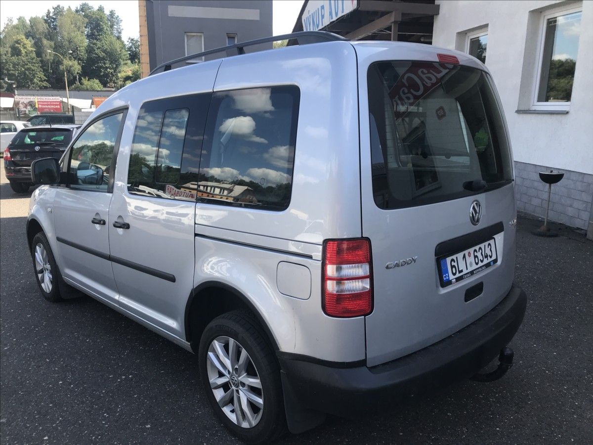 Volkswagen Caddy, 2,0 TDi 81kW 4x4 - fotka 6