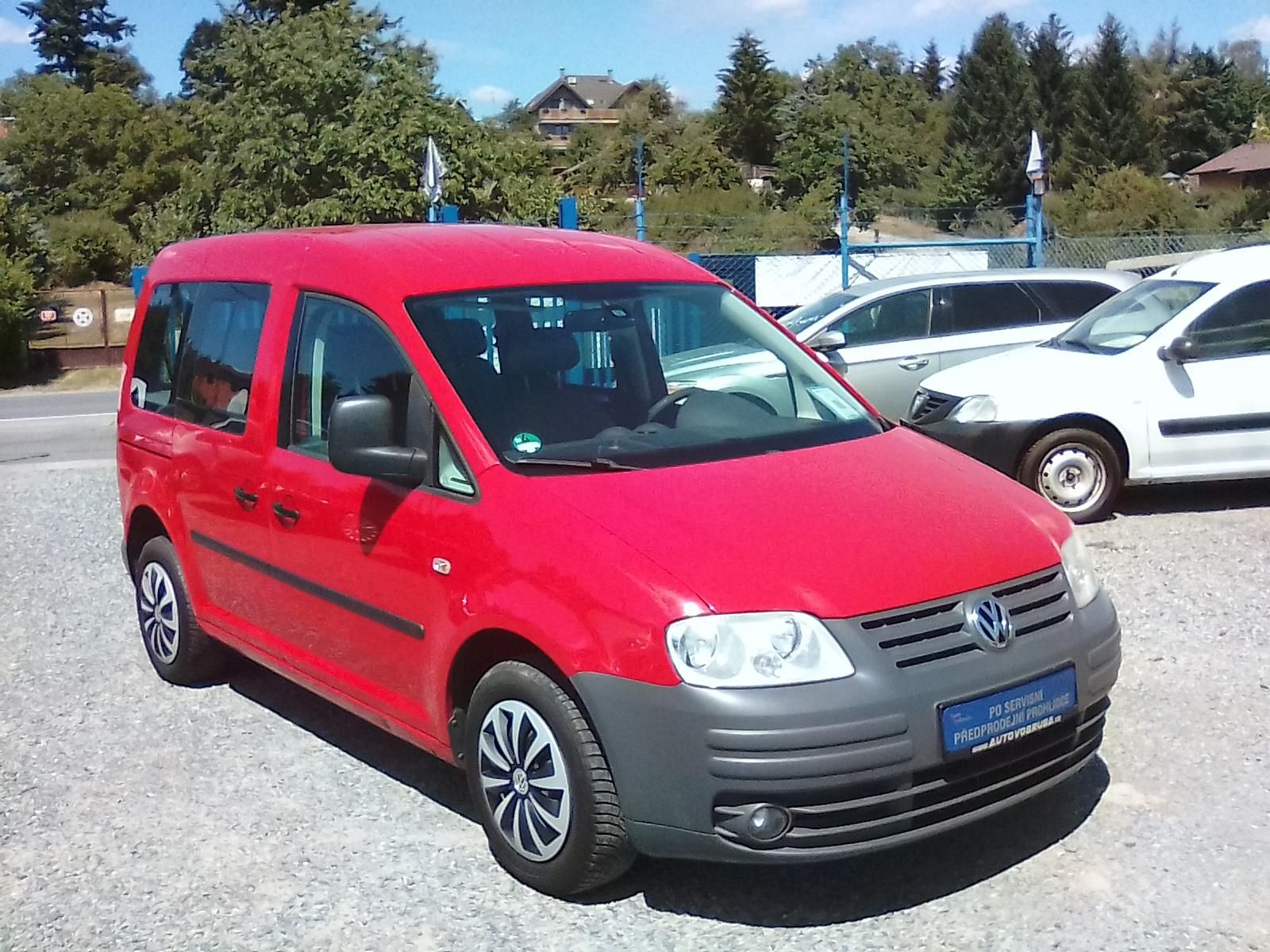 Volkswagen Caddy, 1.4i 16V , 7.míst, závěs