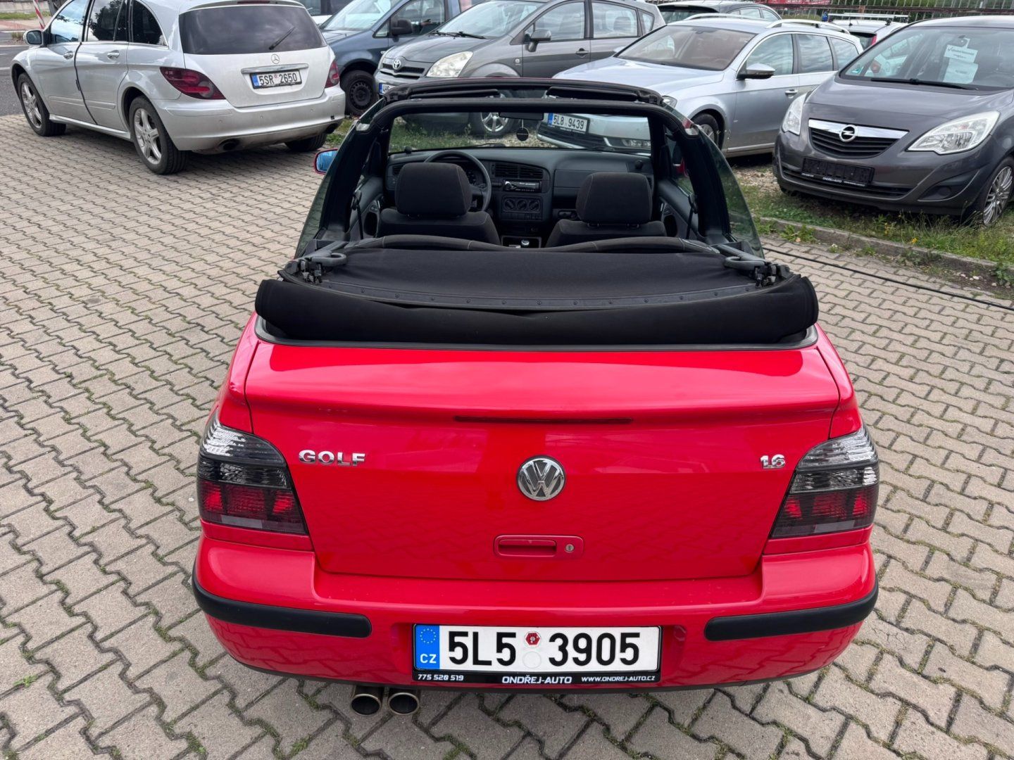 Volkswagen Golf, 3 CABRIO 1,6 GL 74 KW STK - fotka 4